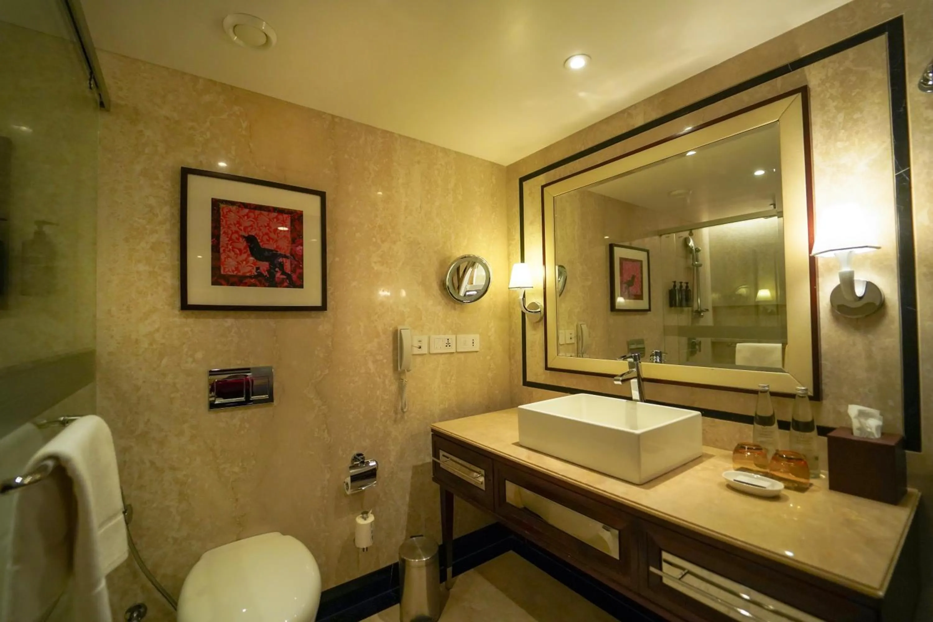Toilet in Sheraton Grand Pune Bund Garden Hotel