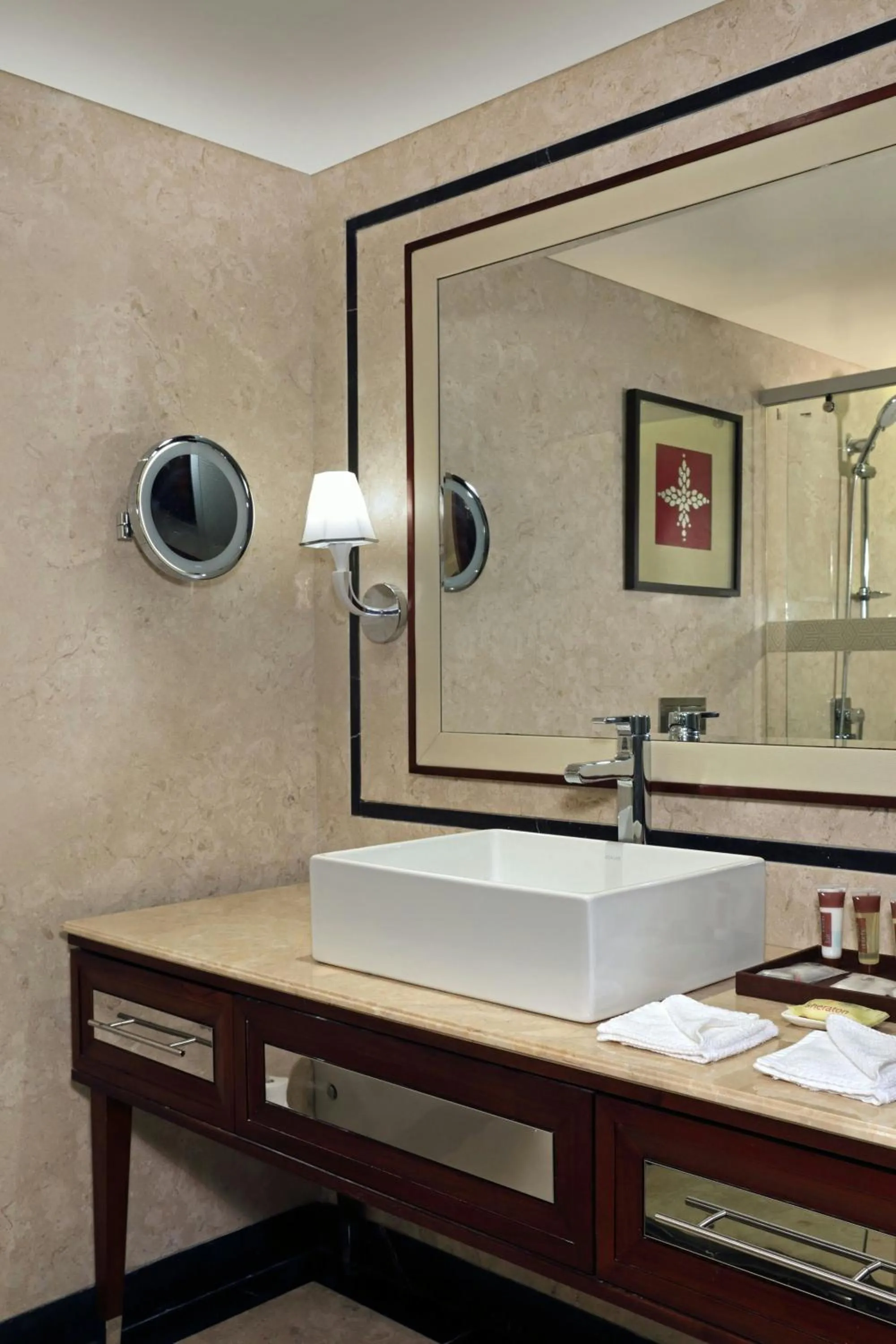 Bathroom in Sheraton Grand Pune Bund Garden Hotel