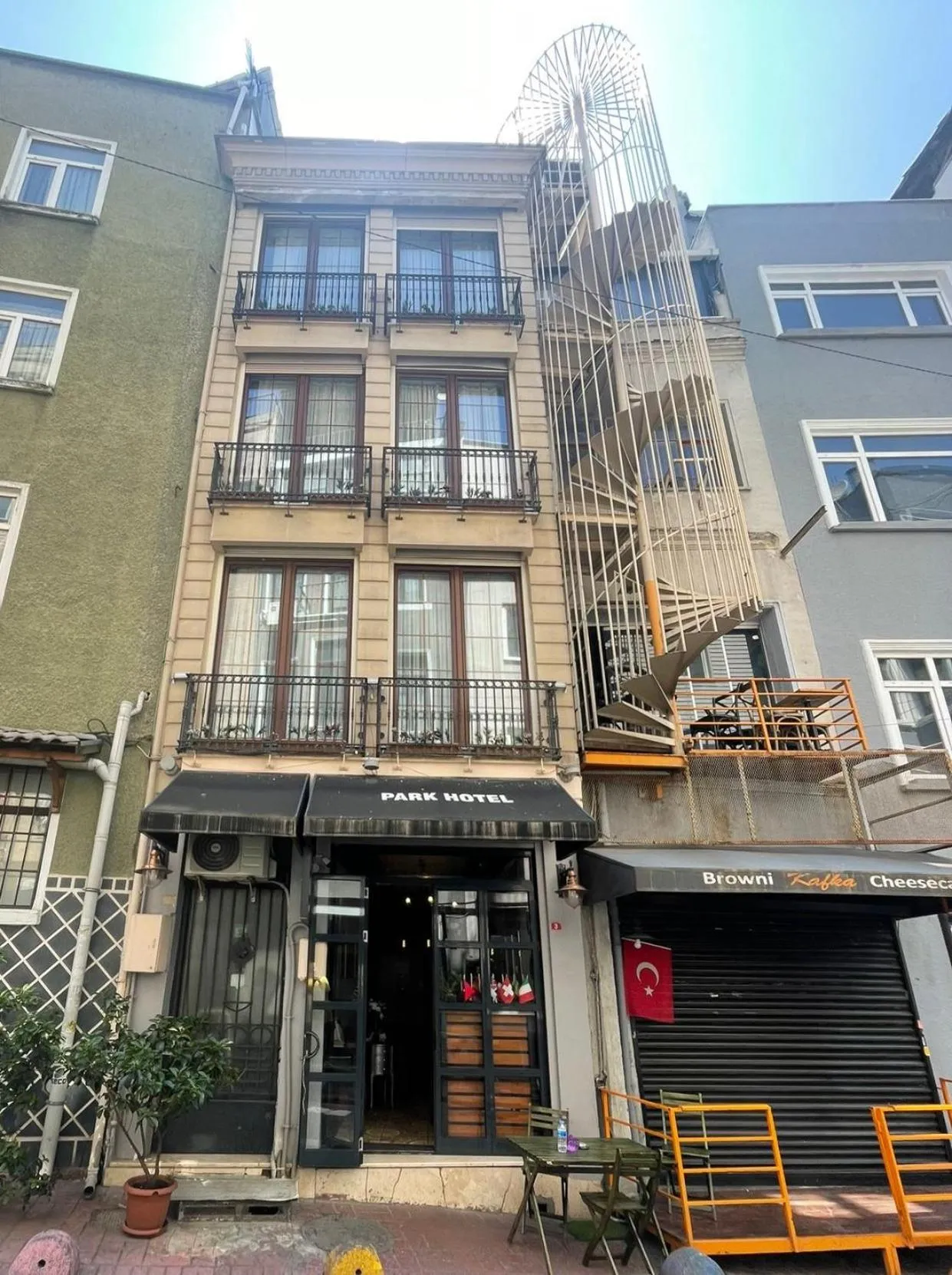 Quiet street view in TAKSiM PARK HOTEL