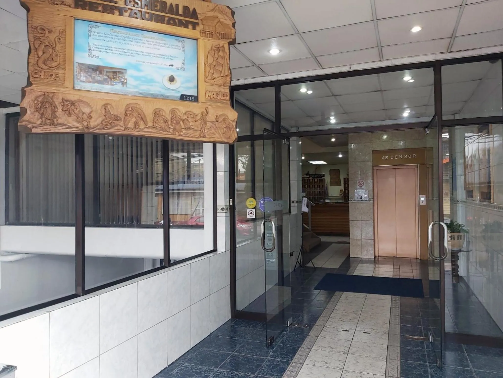 Lobby or reception in Hotel Esmeralda