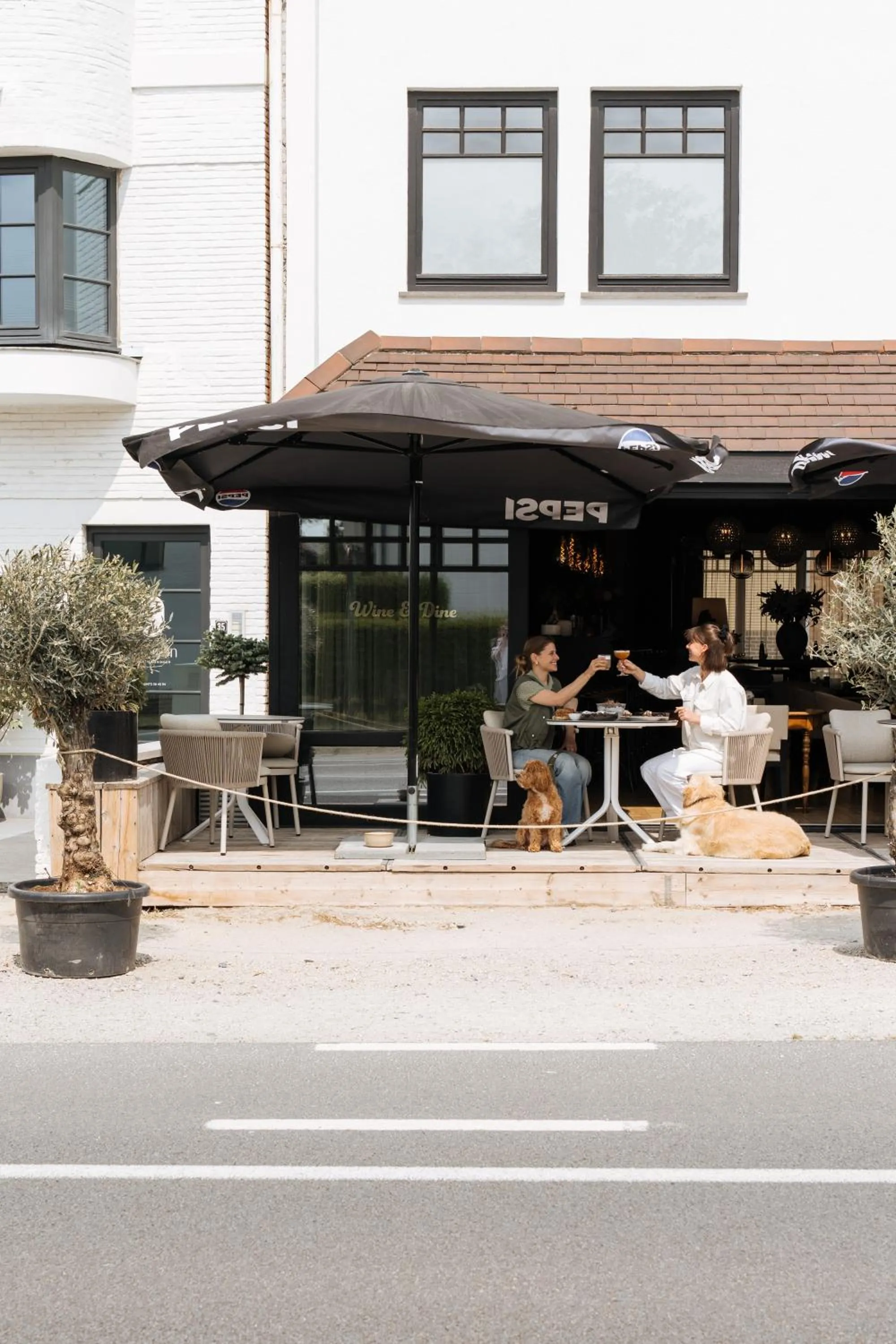 Property building in Boutique Hotel Azur