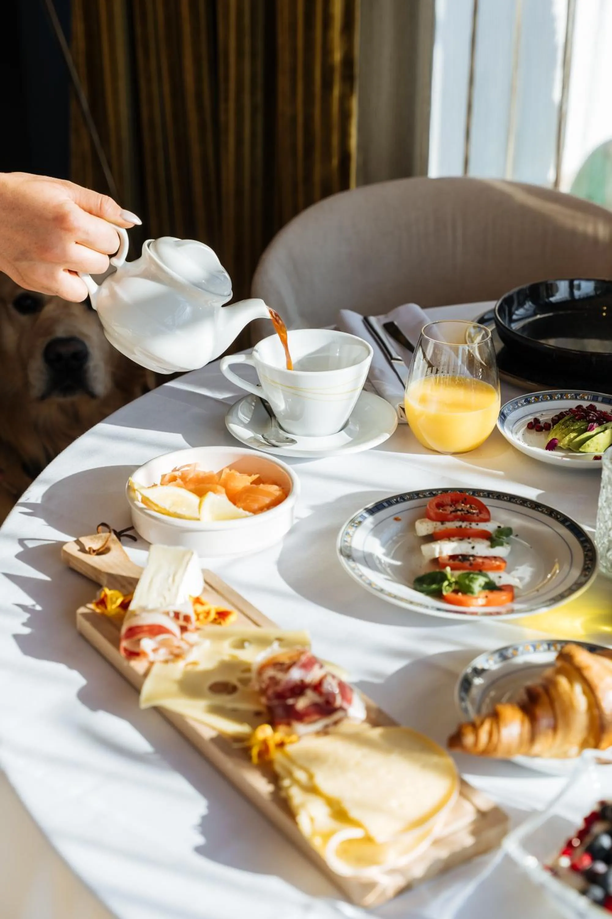 Breakfast in Boutique Hotel Azur