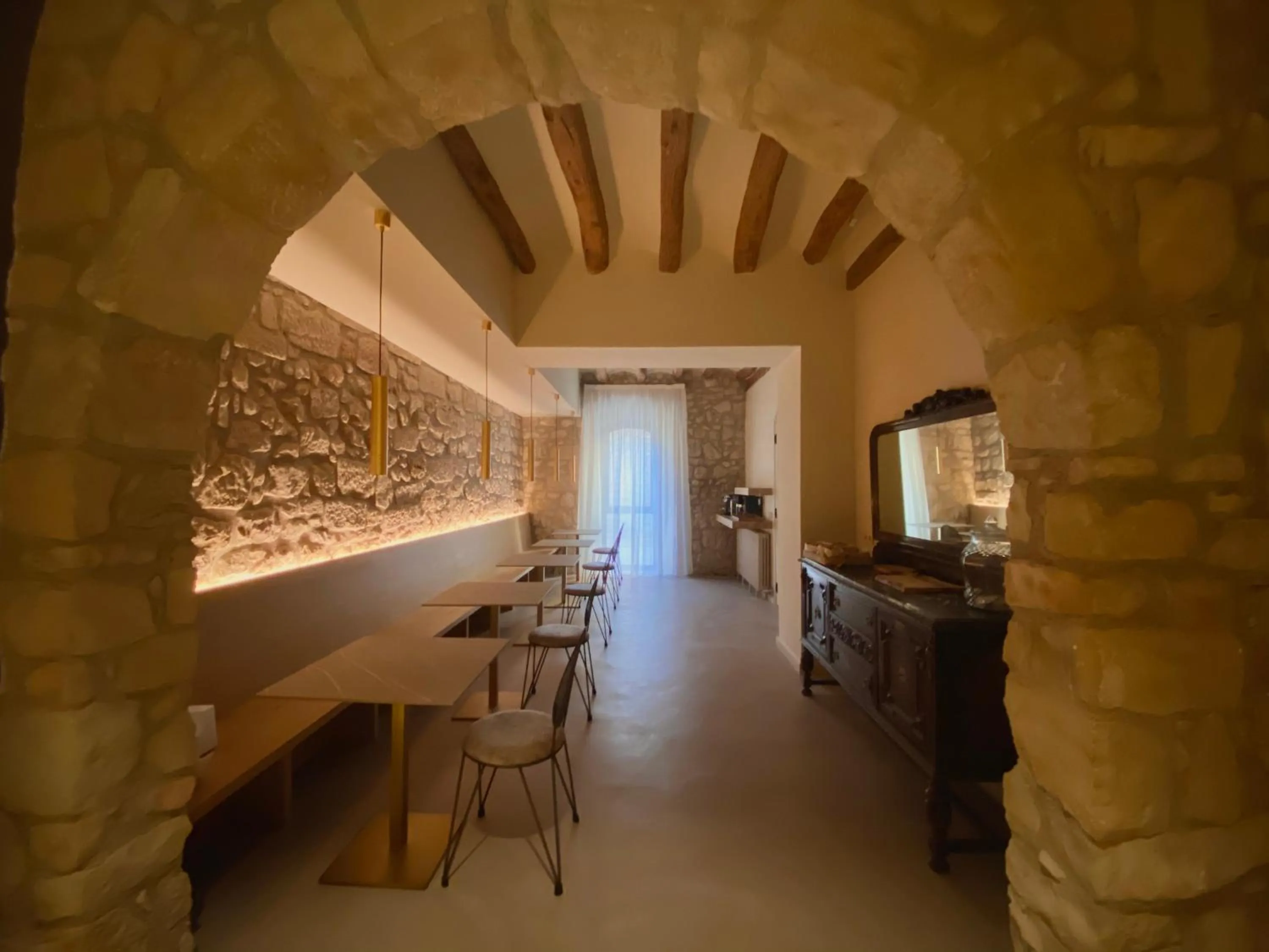 Dining area in Casa Llobera 1792