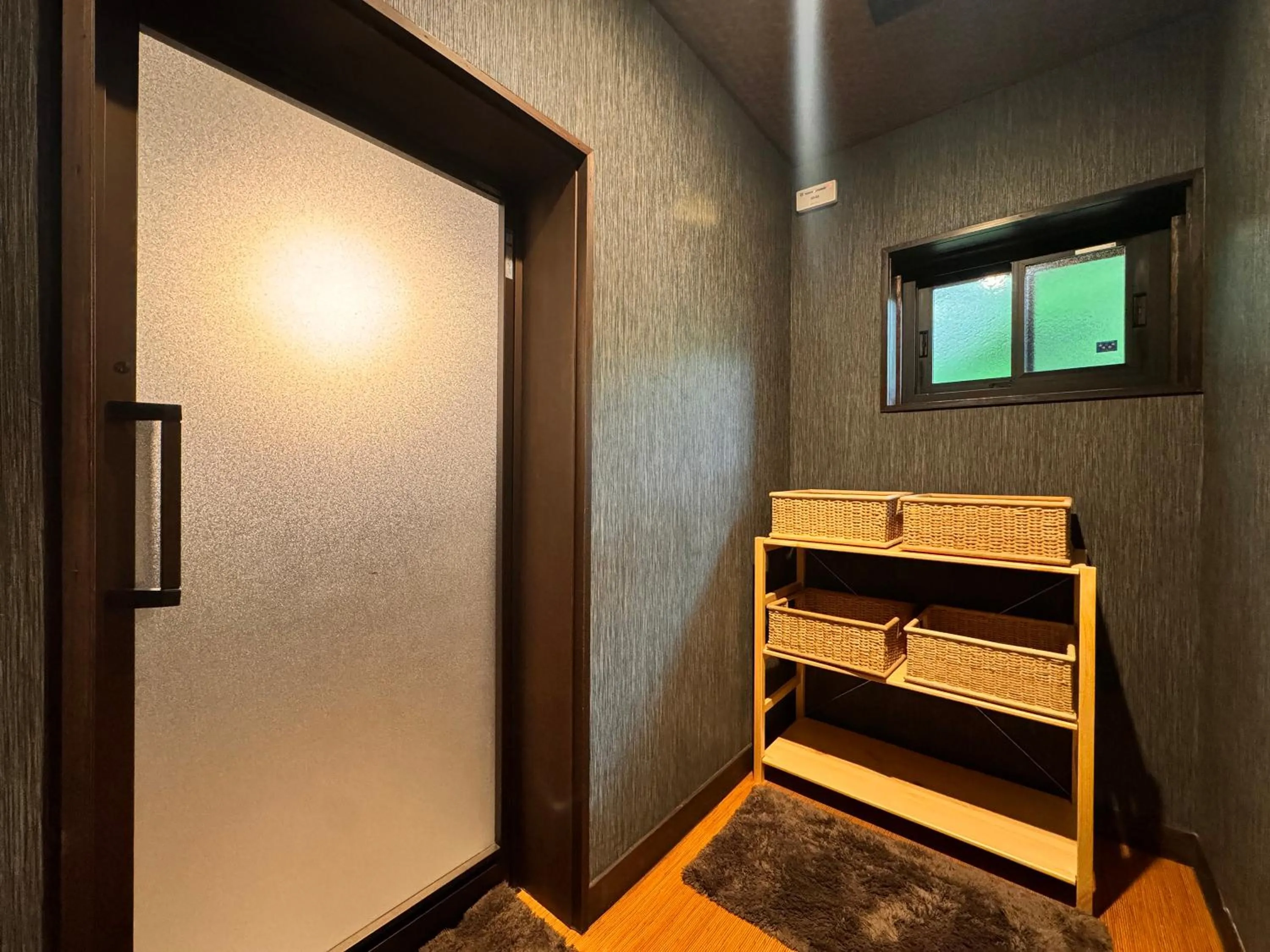 Bathroom, Bed in Pension Kobekko