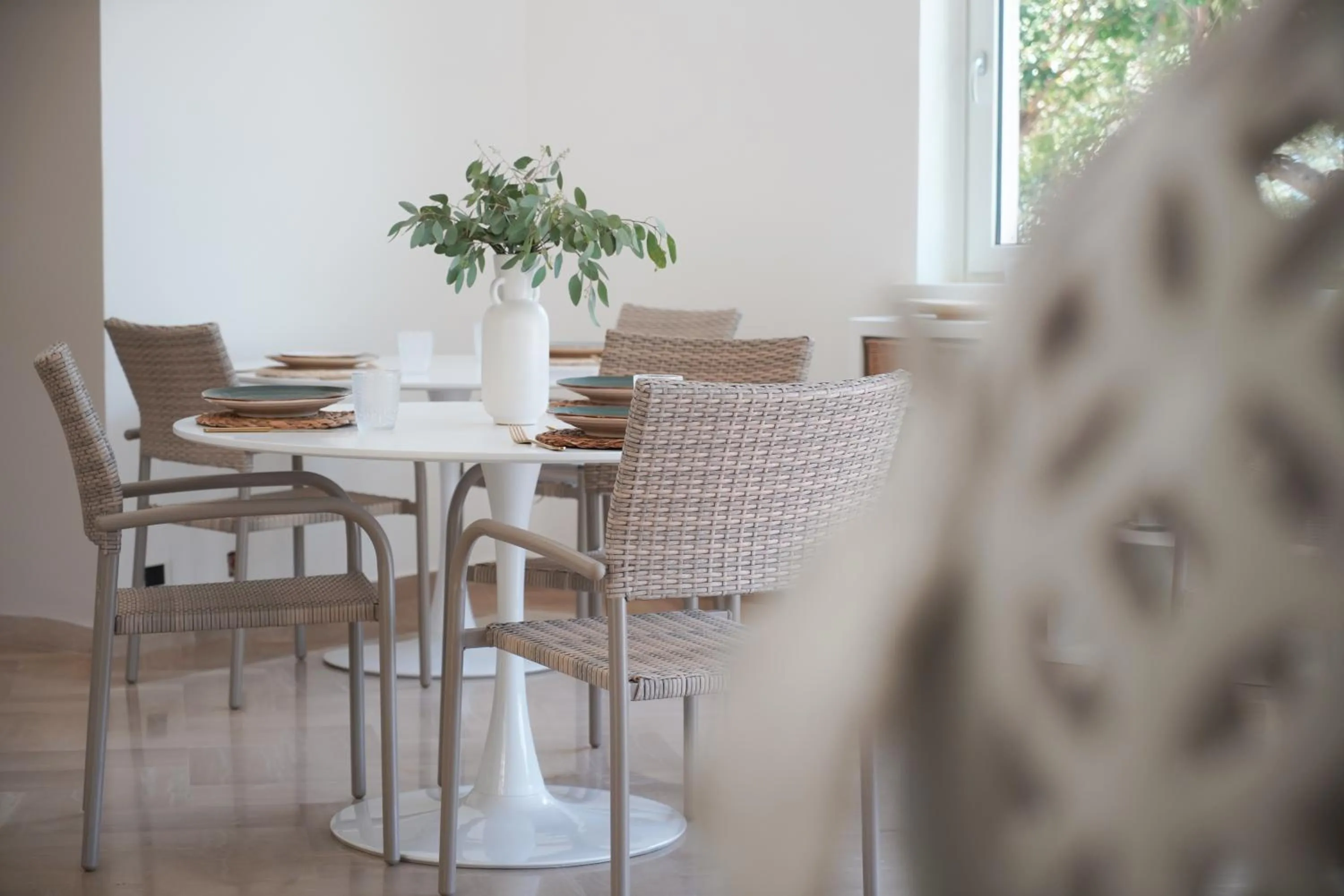 Dining area in Aurelia Sea View