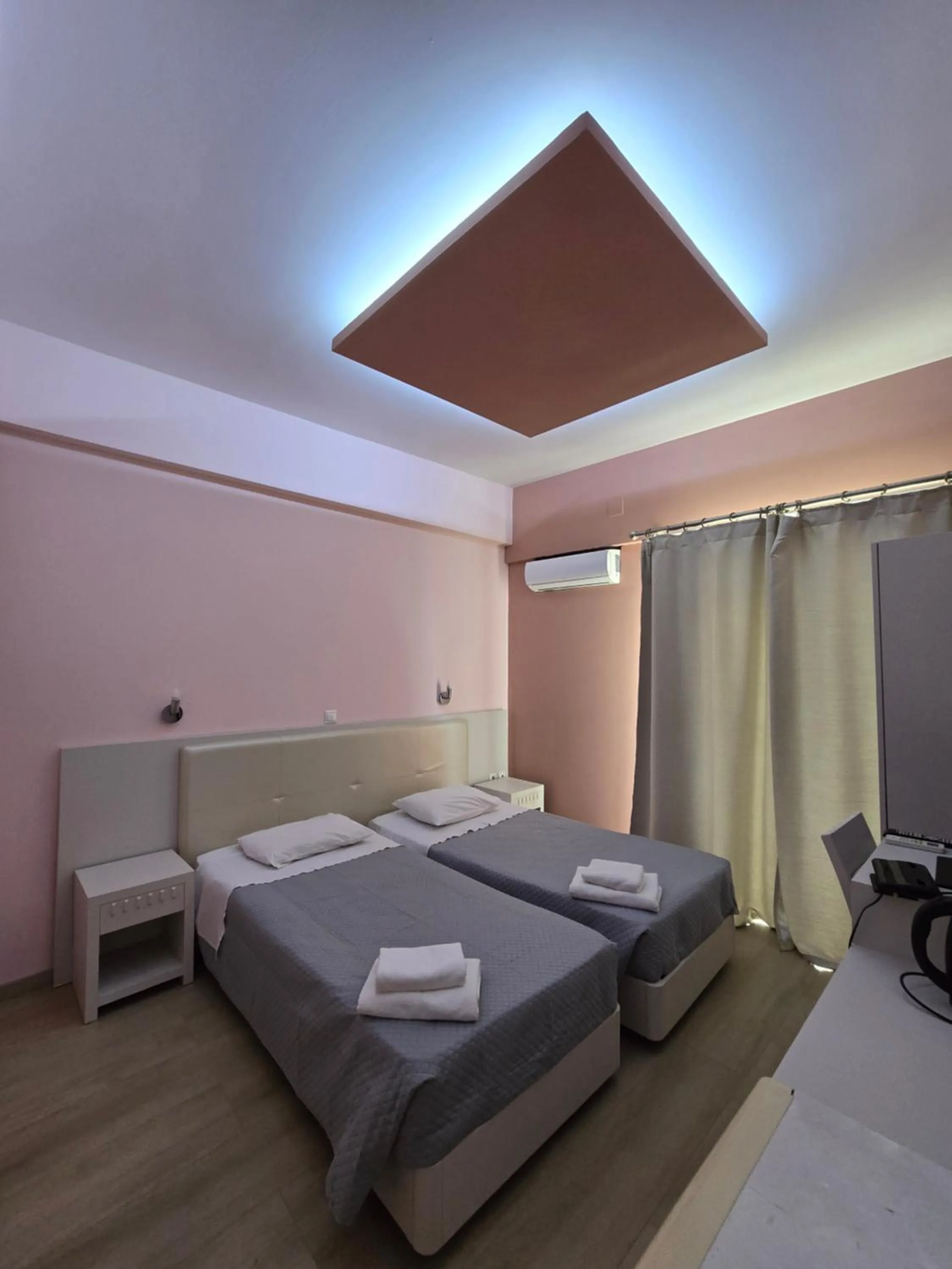 Sea view, Bed in Aegean Sea Rooms