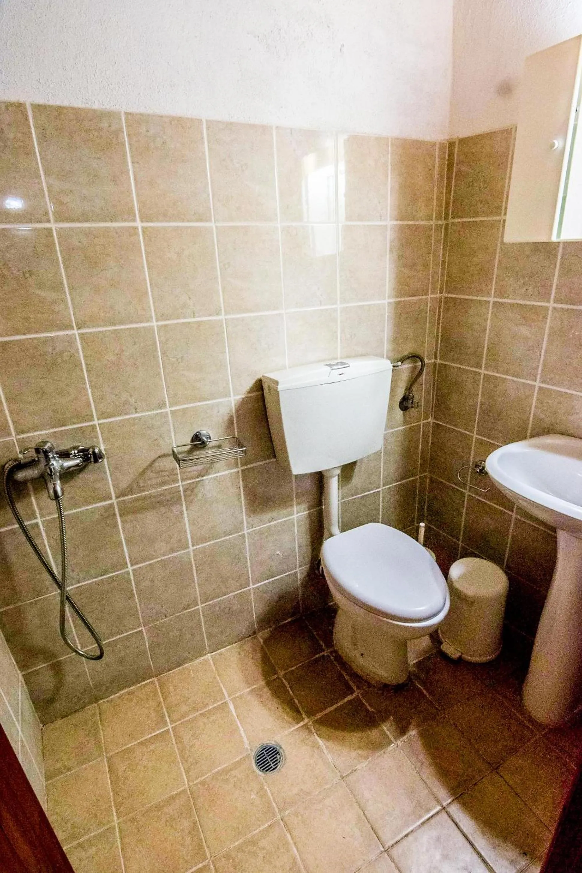 Shower in Vafes Traditional Stone Houses