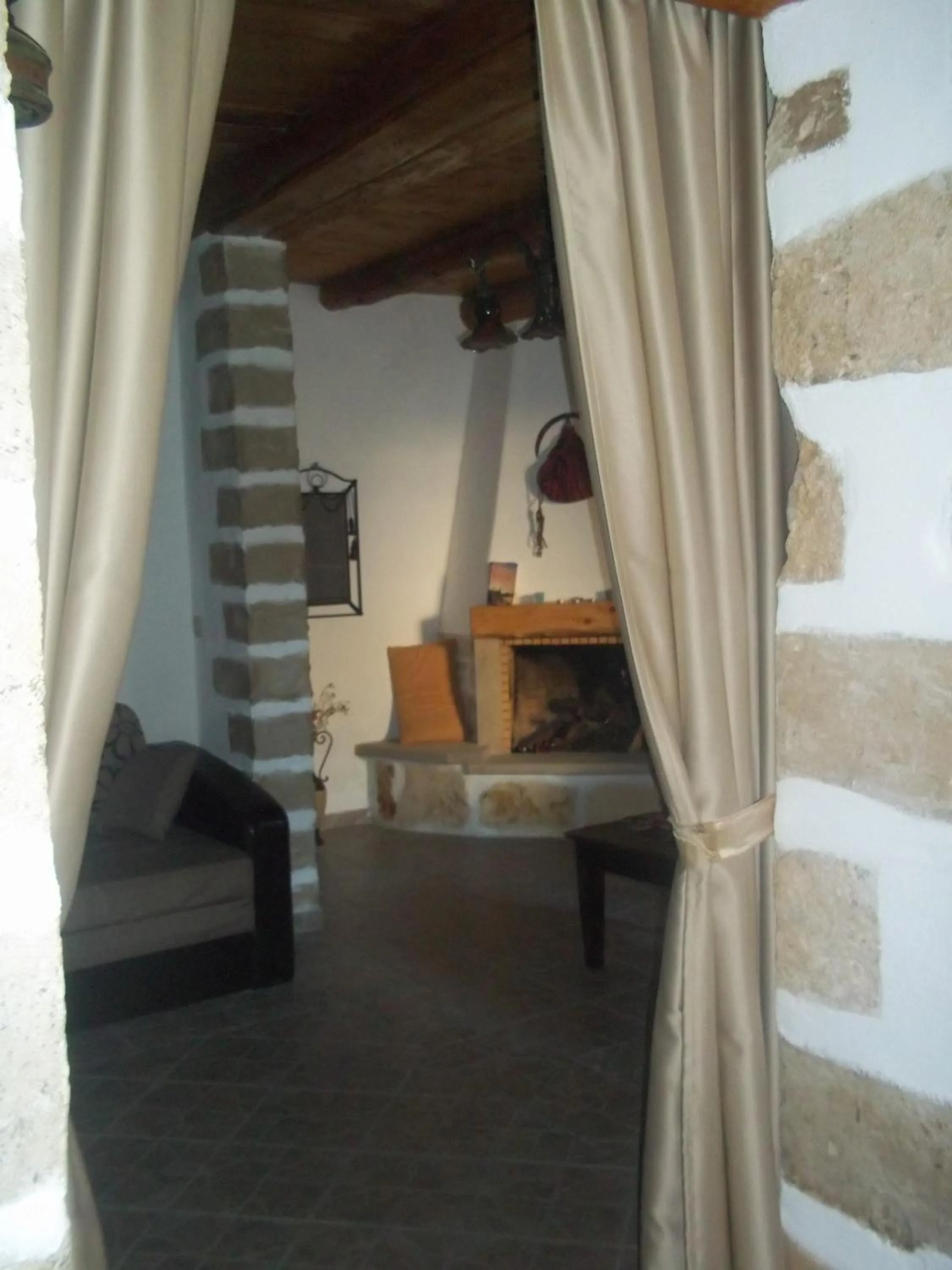 Decorative detail in Vafes Traditional Stone Houses