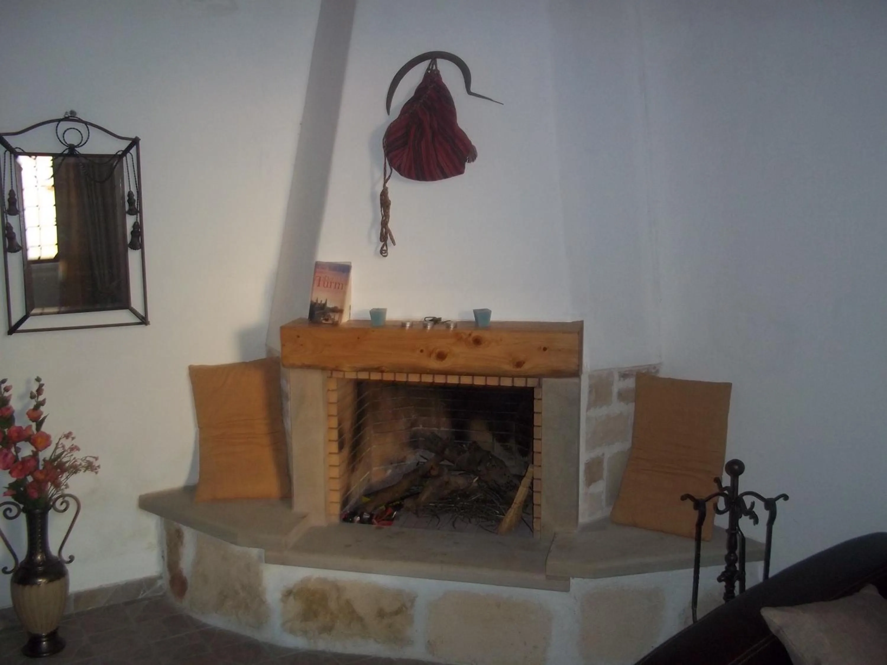 Decorative detail in Vafes Traditional Stone Houses