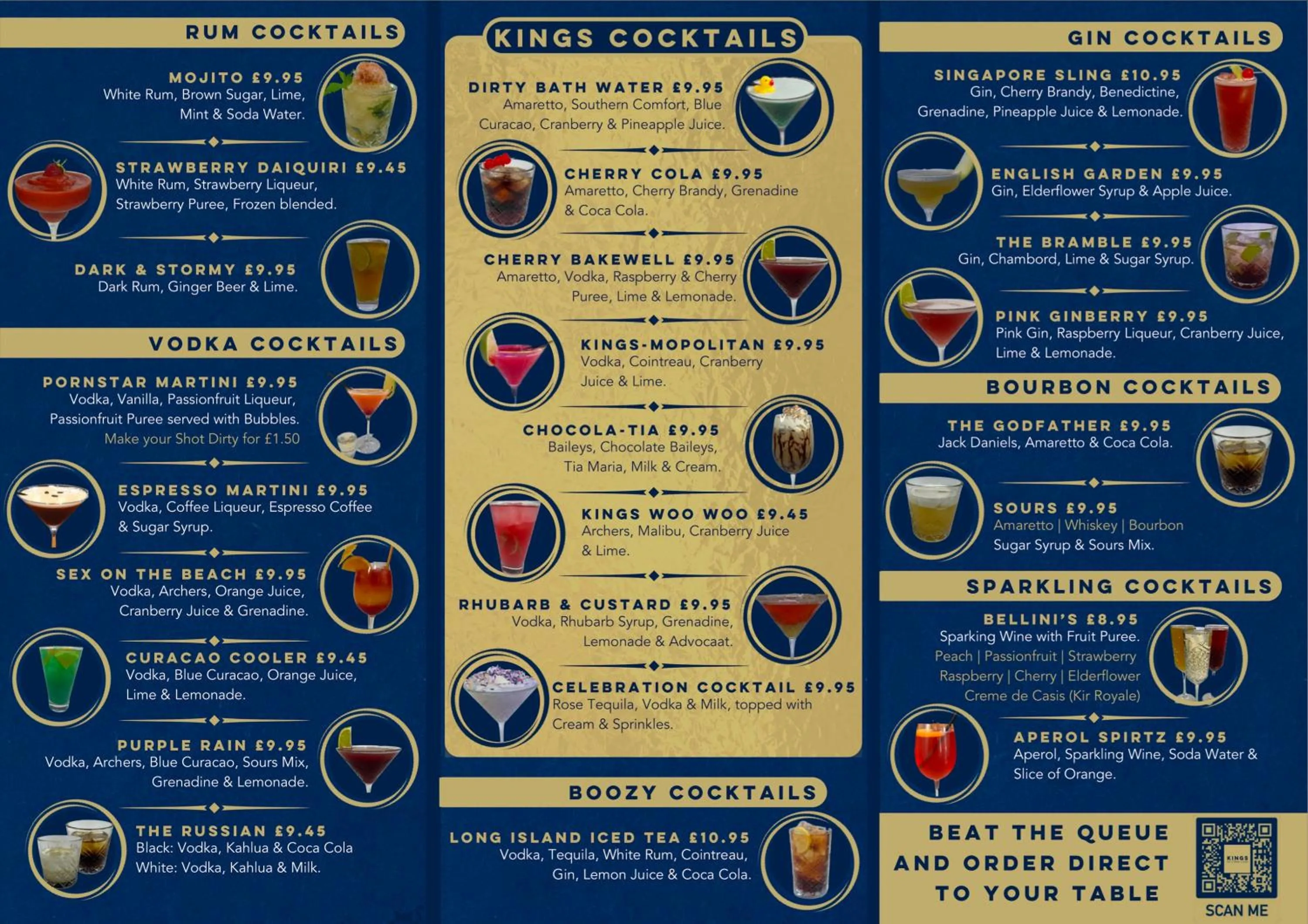 Restaurant/places to eat in Kings Hotel