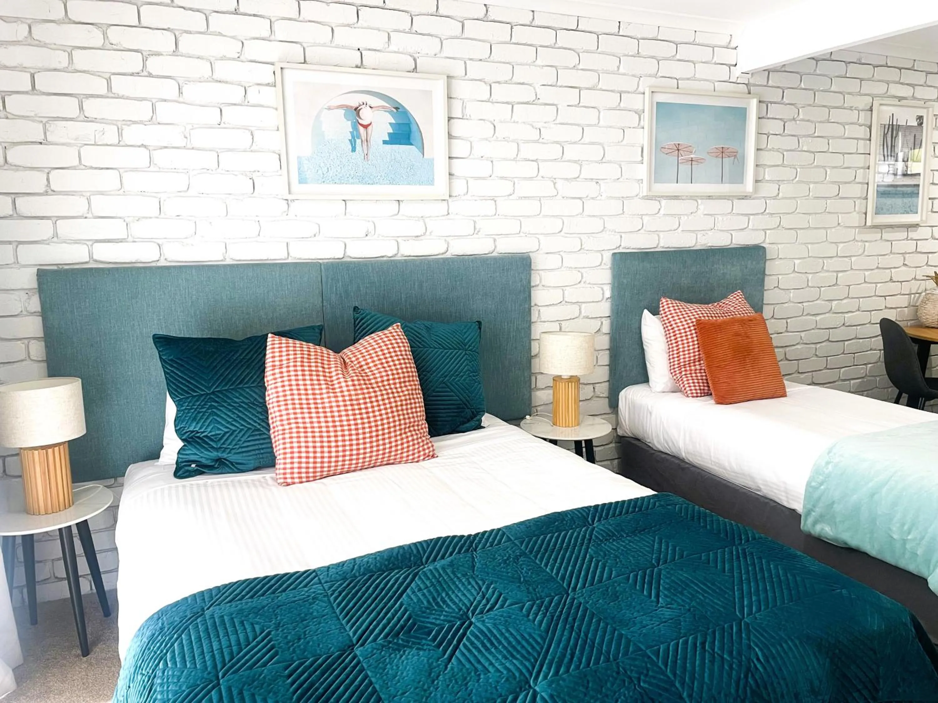 Bed in Mulwala Resort