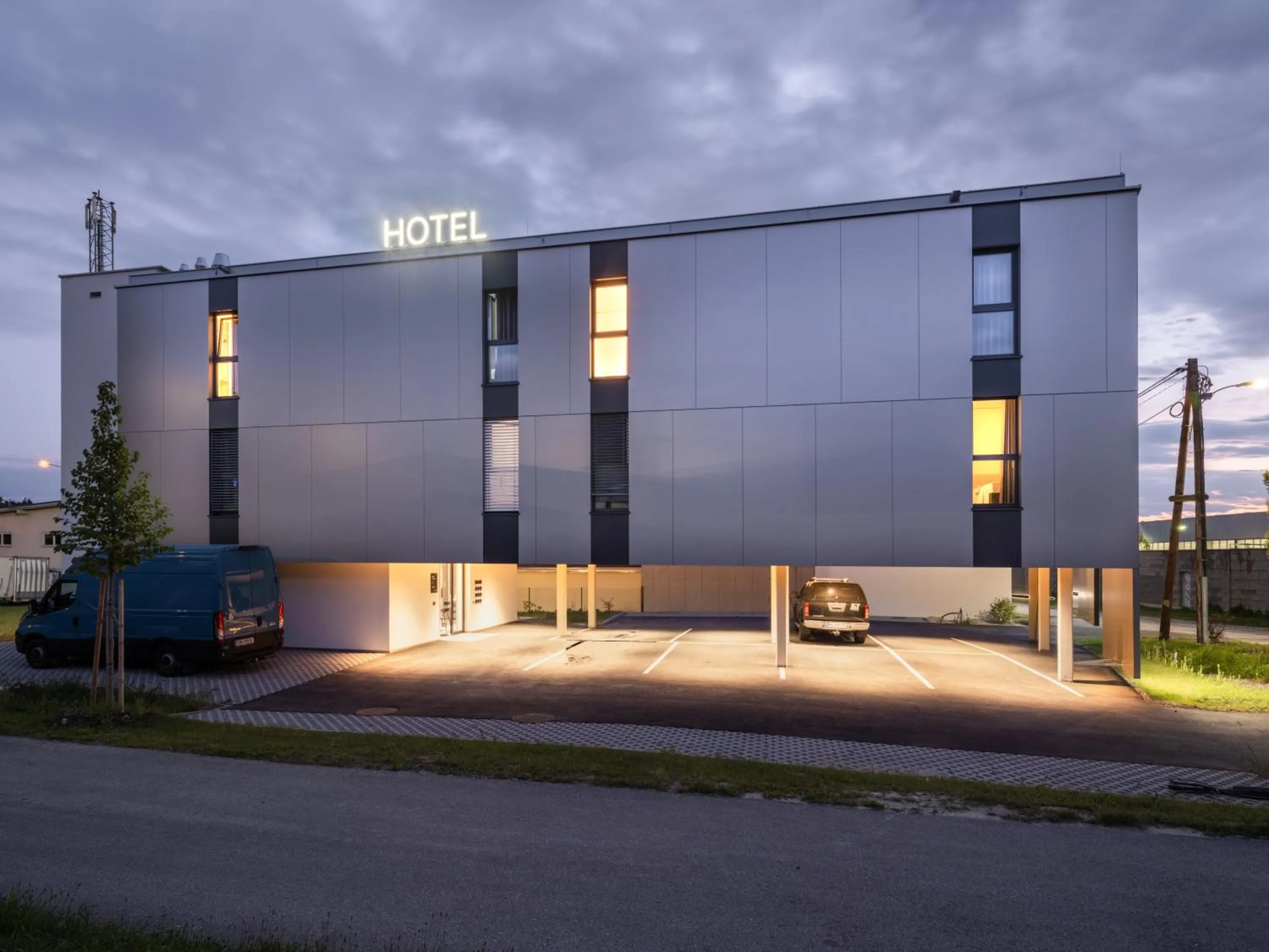 Property building in Hotel AT HOME - late arrival self check in