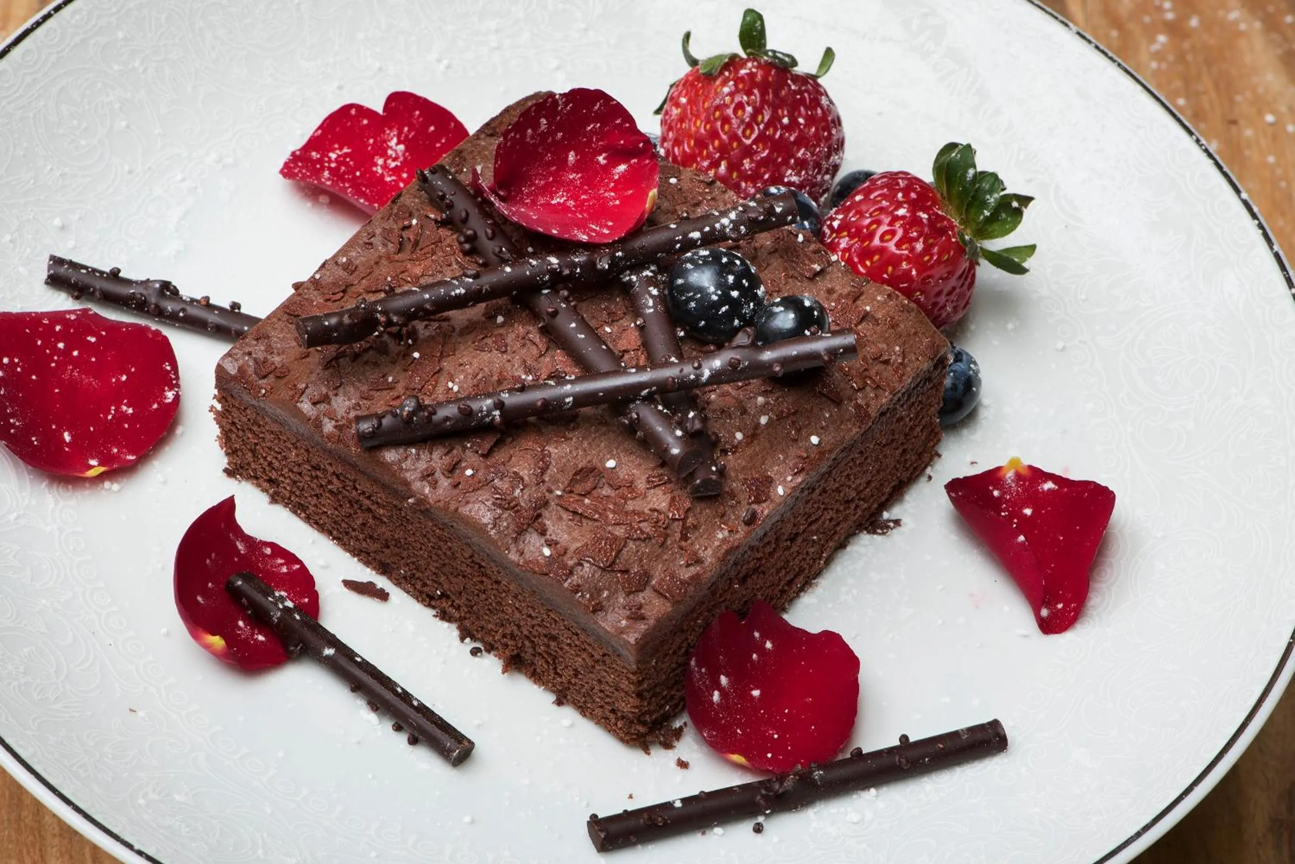 Food in Linden Gardens Rainforest Retreat