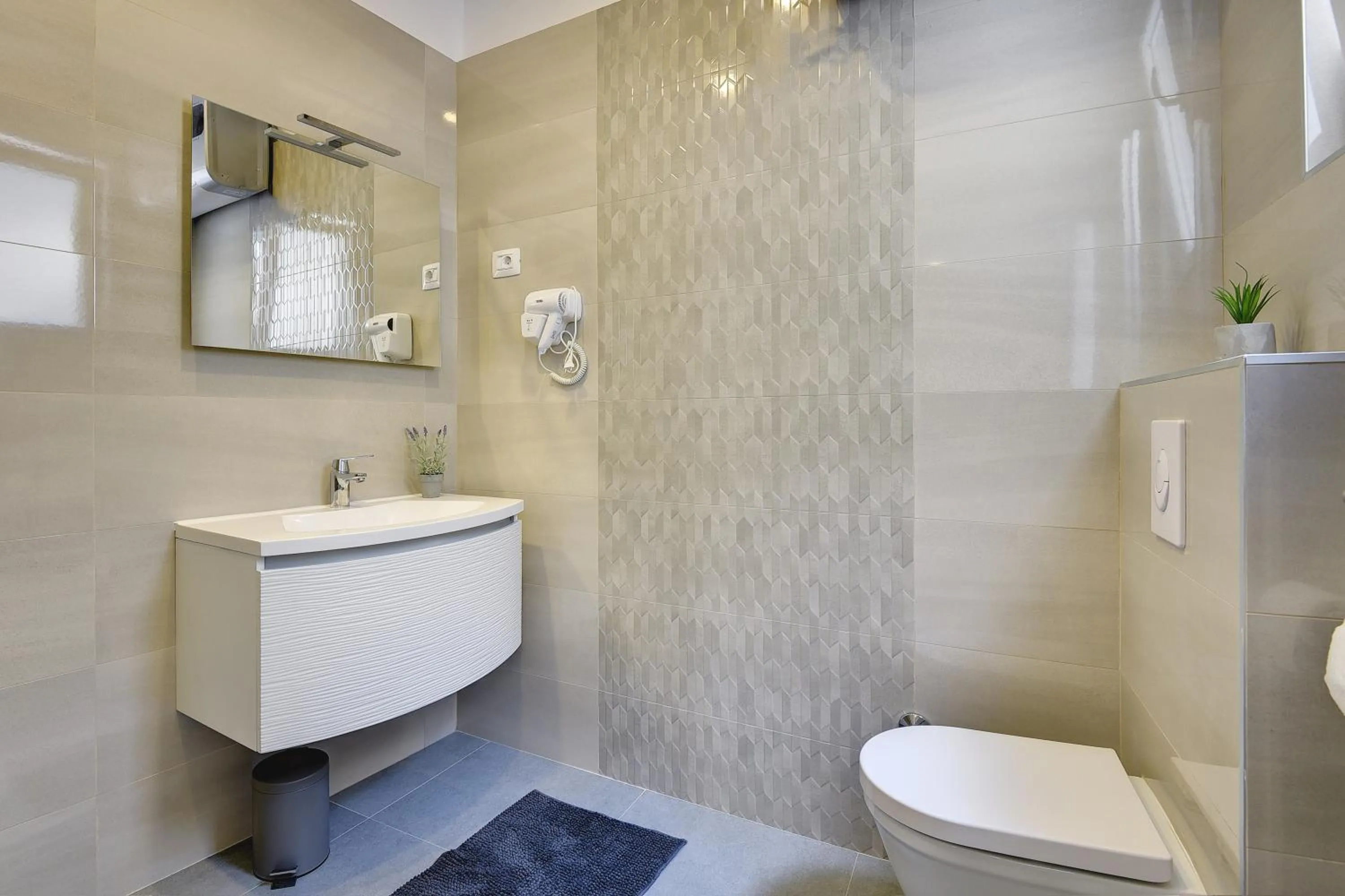 Bathroom in D&A Central Luxury Apartments with FREE Parking
