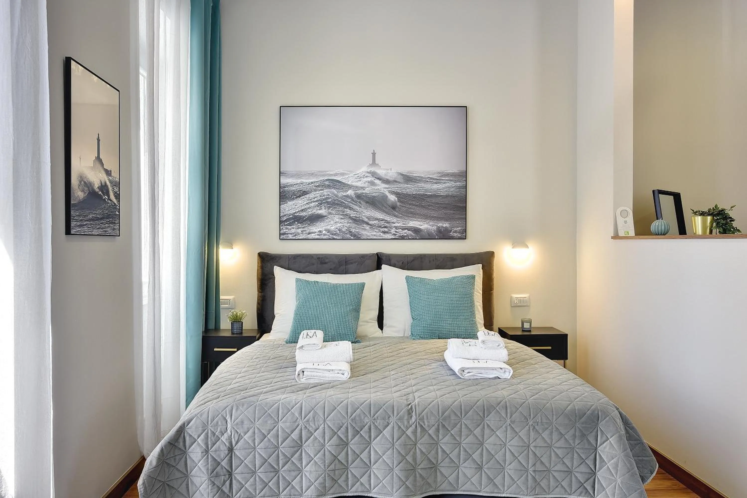 Bedroom, Bed in D&A Central Luxury Apartments with FREE Parking