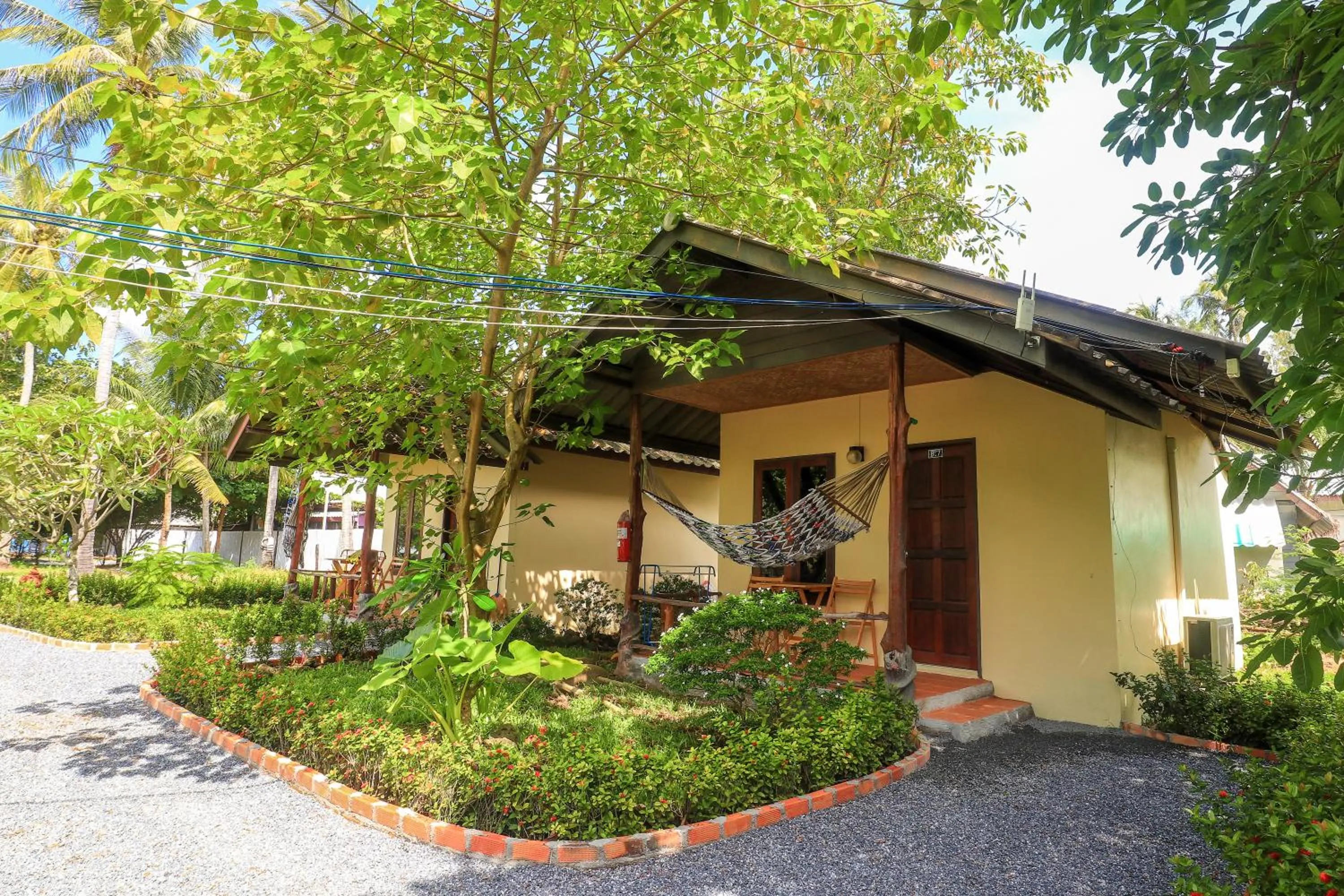 Facade/entrance in Isara Lanta Beach Resort