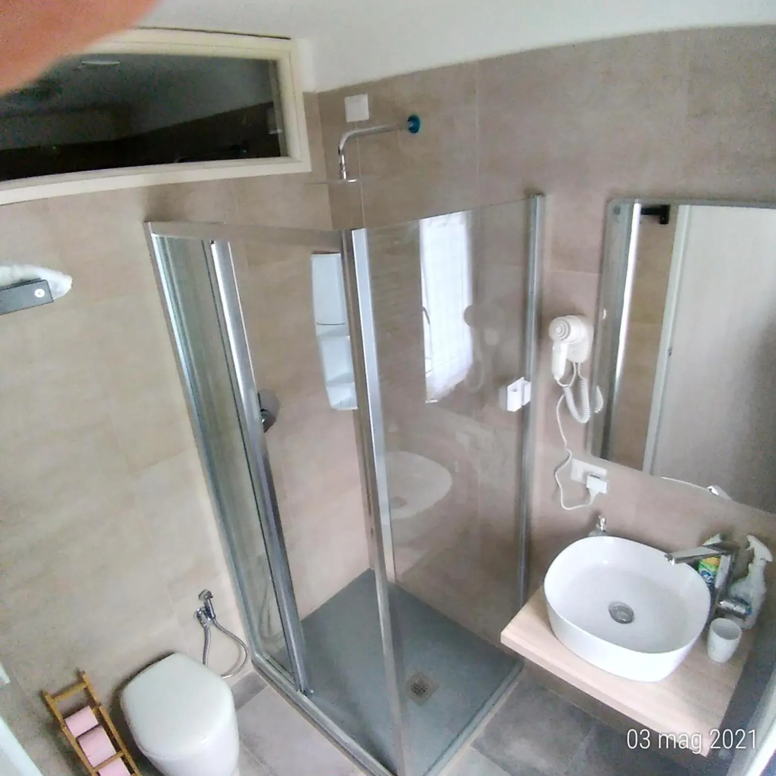 Bathroom in Cornizzolo bed breakfast