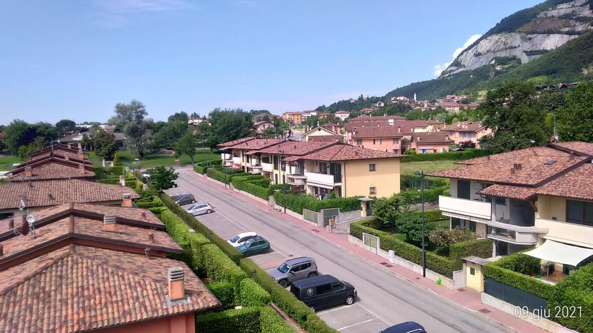 City view in Cornizzolo bed breakfast