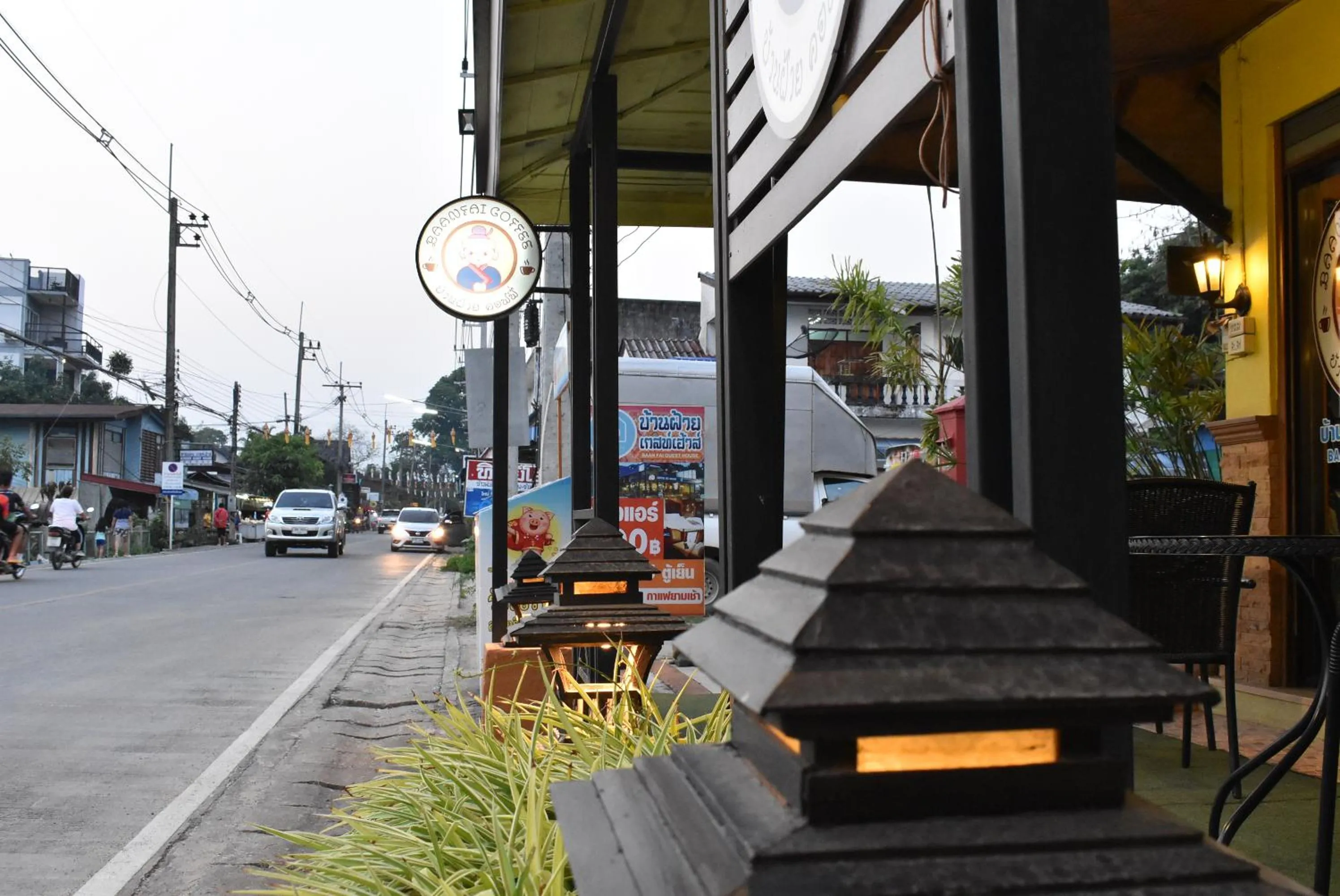 Restaurant/places to eat in Baanfai Guesthouse Chiangkhong