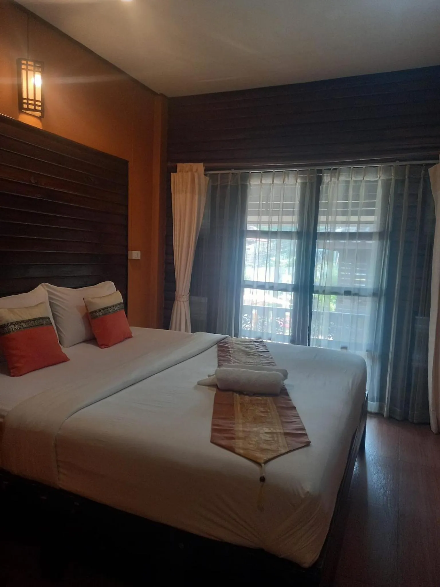 Bed in Baanfai Guesthouse Chiangkhong