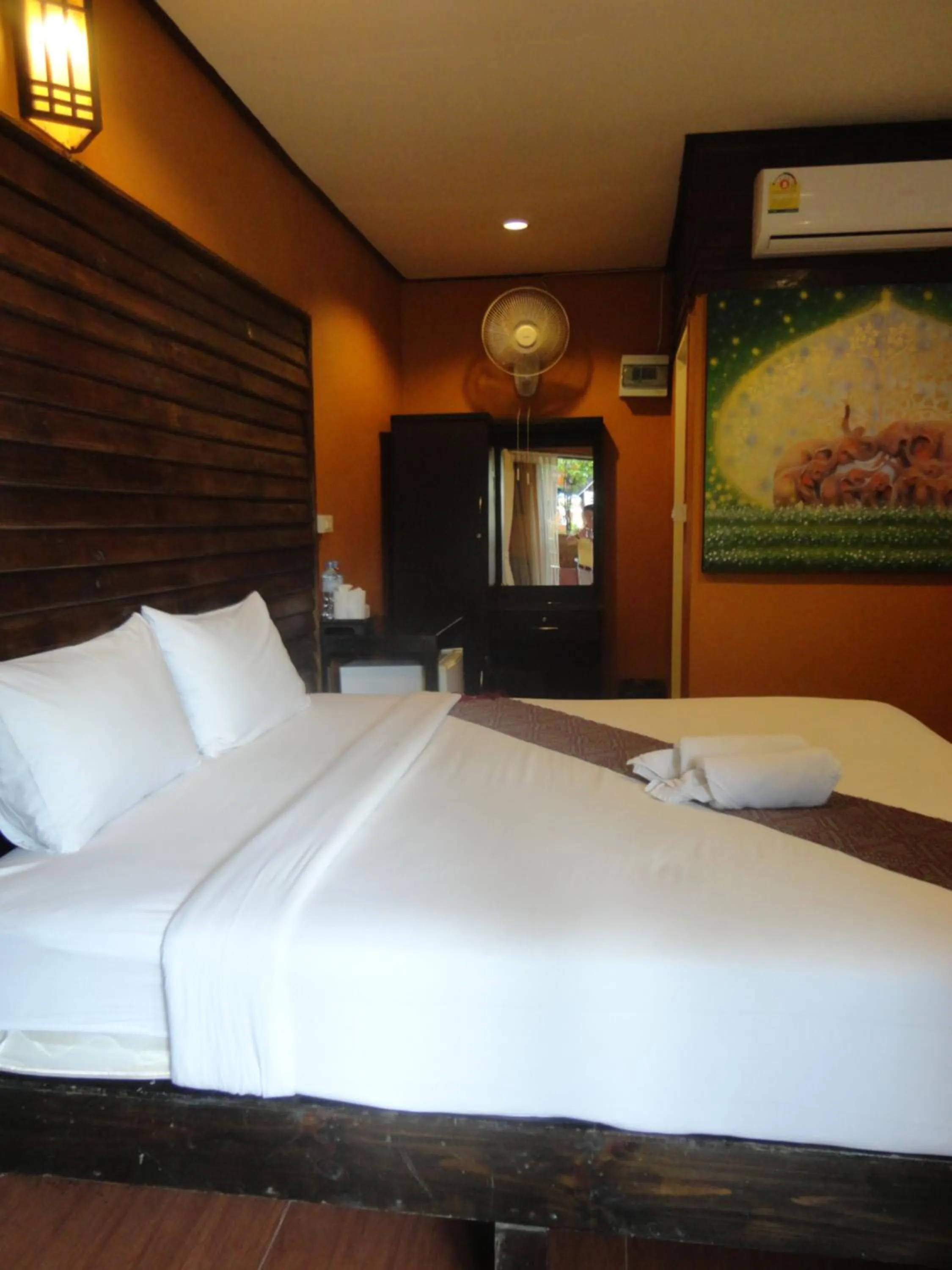 Bed in Baanfai Guesthouse Chiangkhong