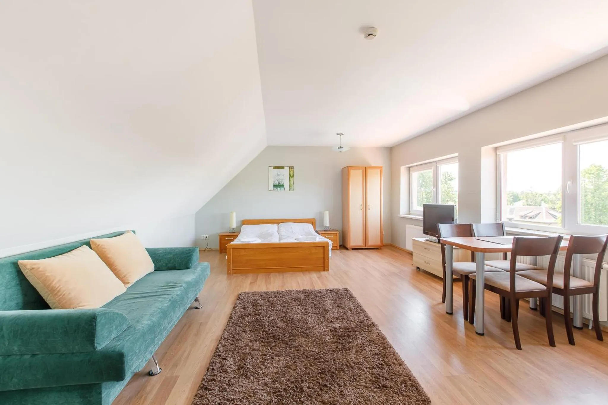 Photo of the whole room, Bed in Viešbutis Prie Fontano