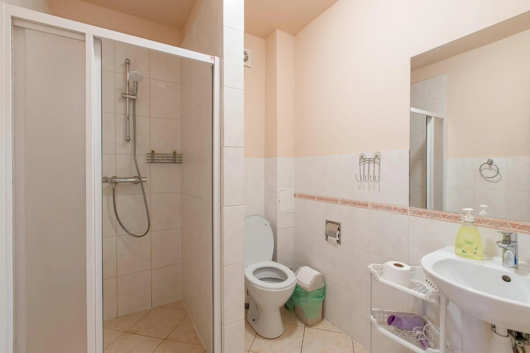 Bathroom in Viešbutis Prie Fontano