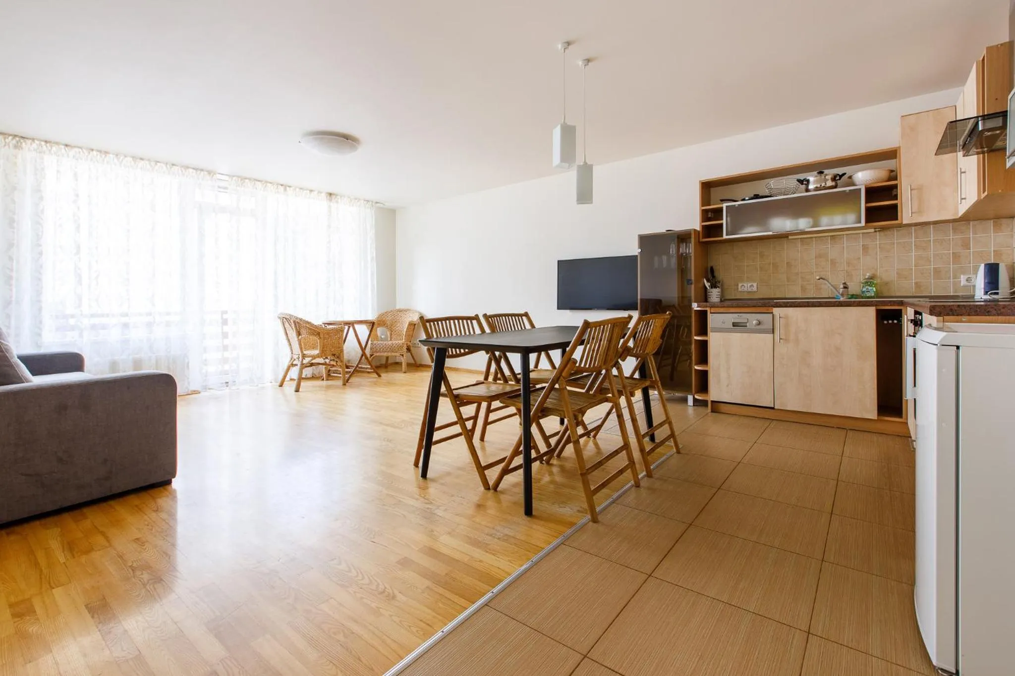 Photo of the whole room in Viešbutis Prie Fontano