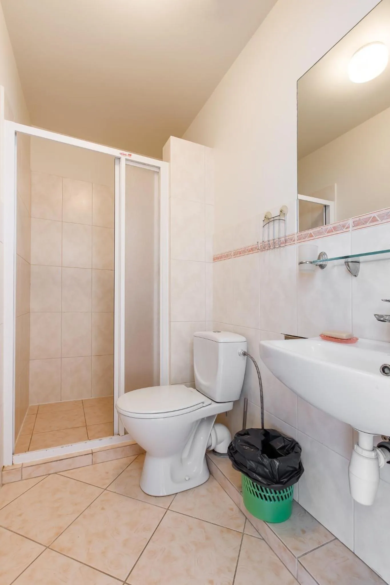 Bathroom in Viešbutis Prie Fontano