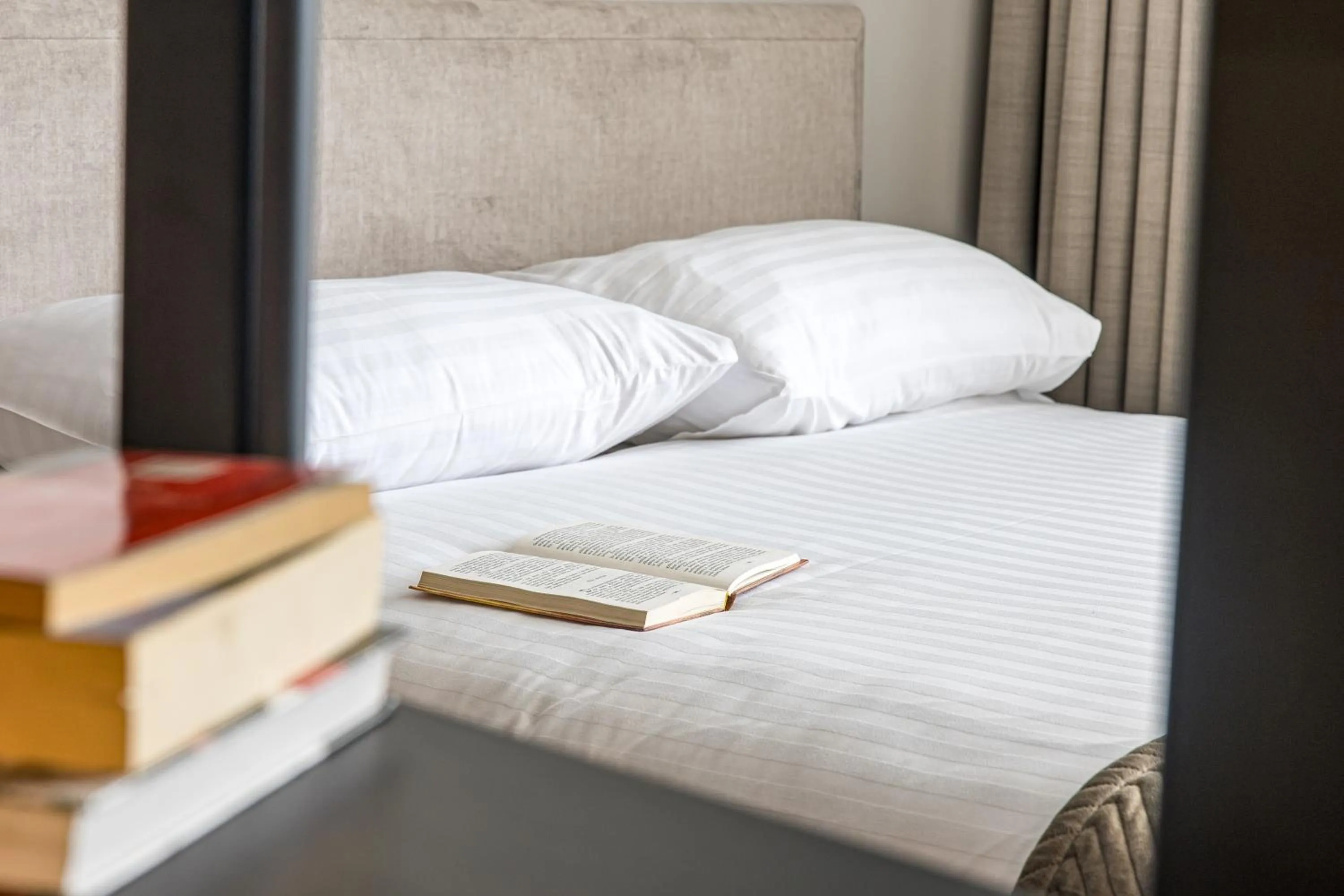 Bed in Viešbutis Prie Fontano