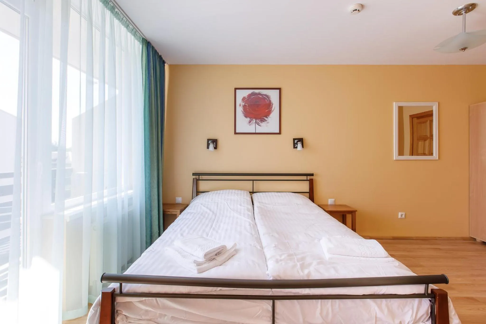 Bed in Viešbutis Prie Fontano