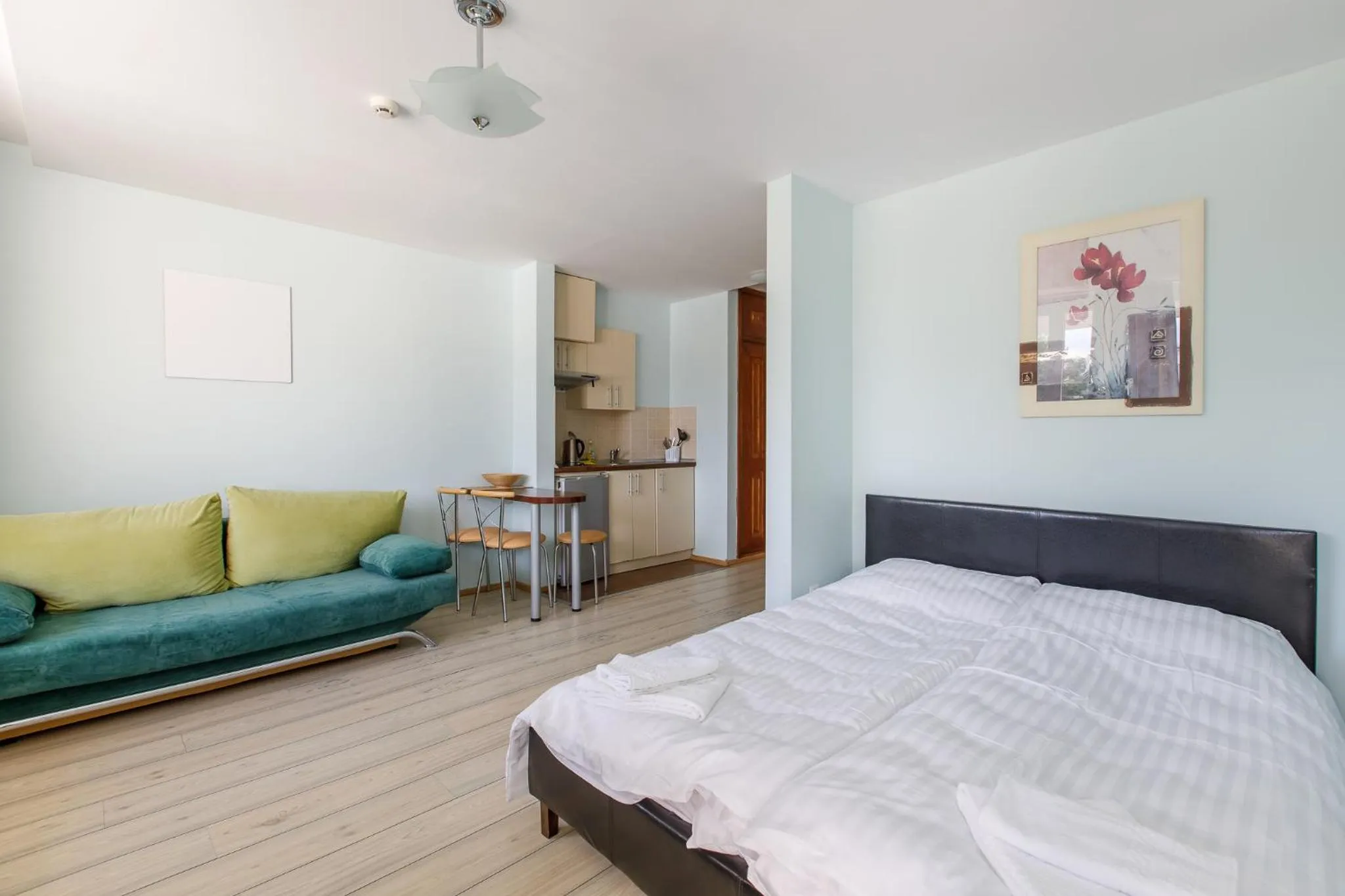 Photo of the whole room, Bed in Viešbutis Prie Fontano