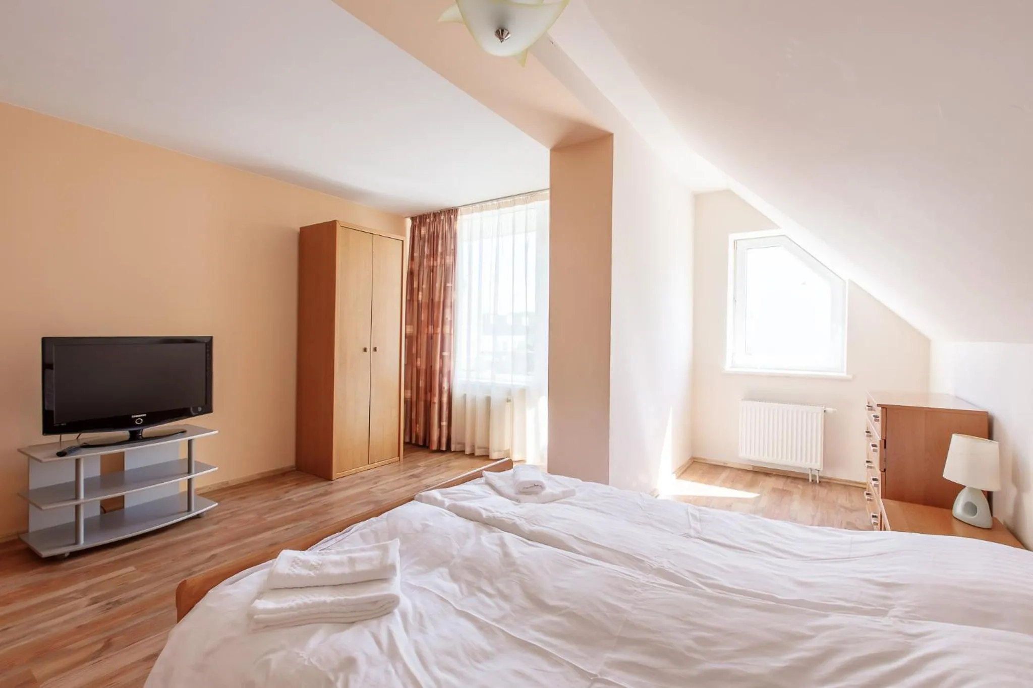 Photo of the whole room, Bed in Viešbutis Prie Fontano