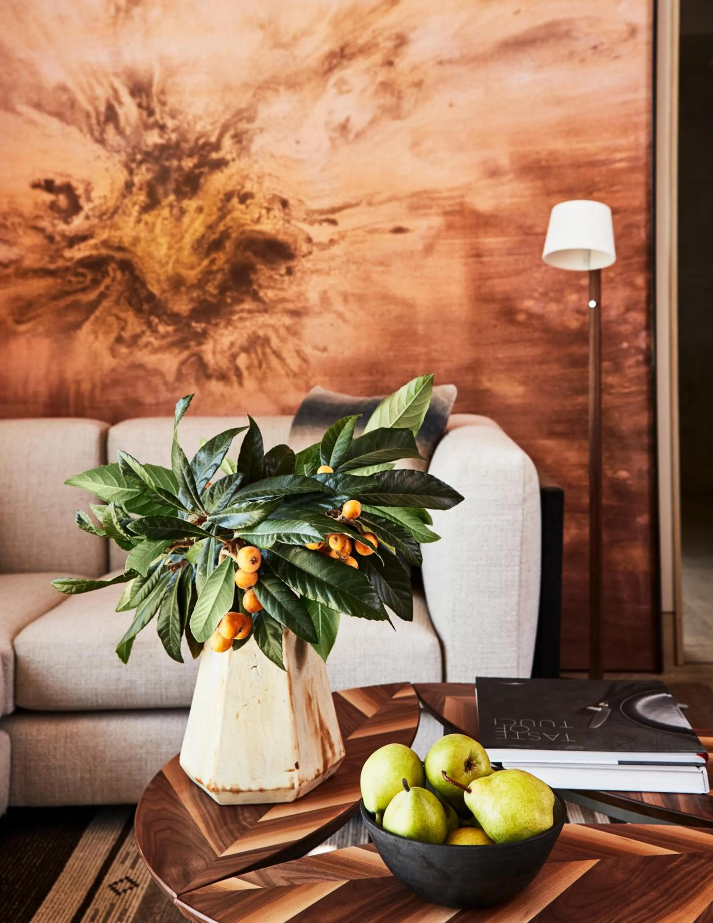 Seating area in Stanly Ranch, Auberge Collection