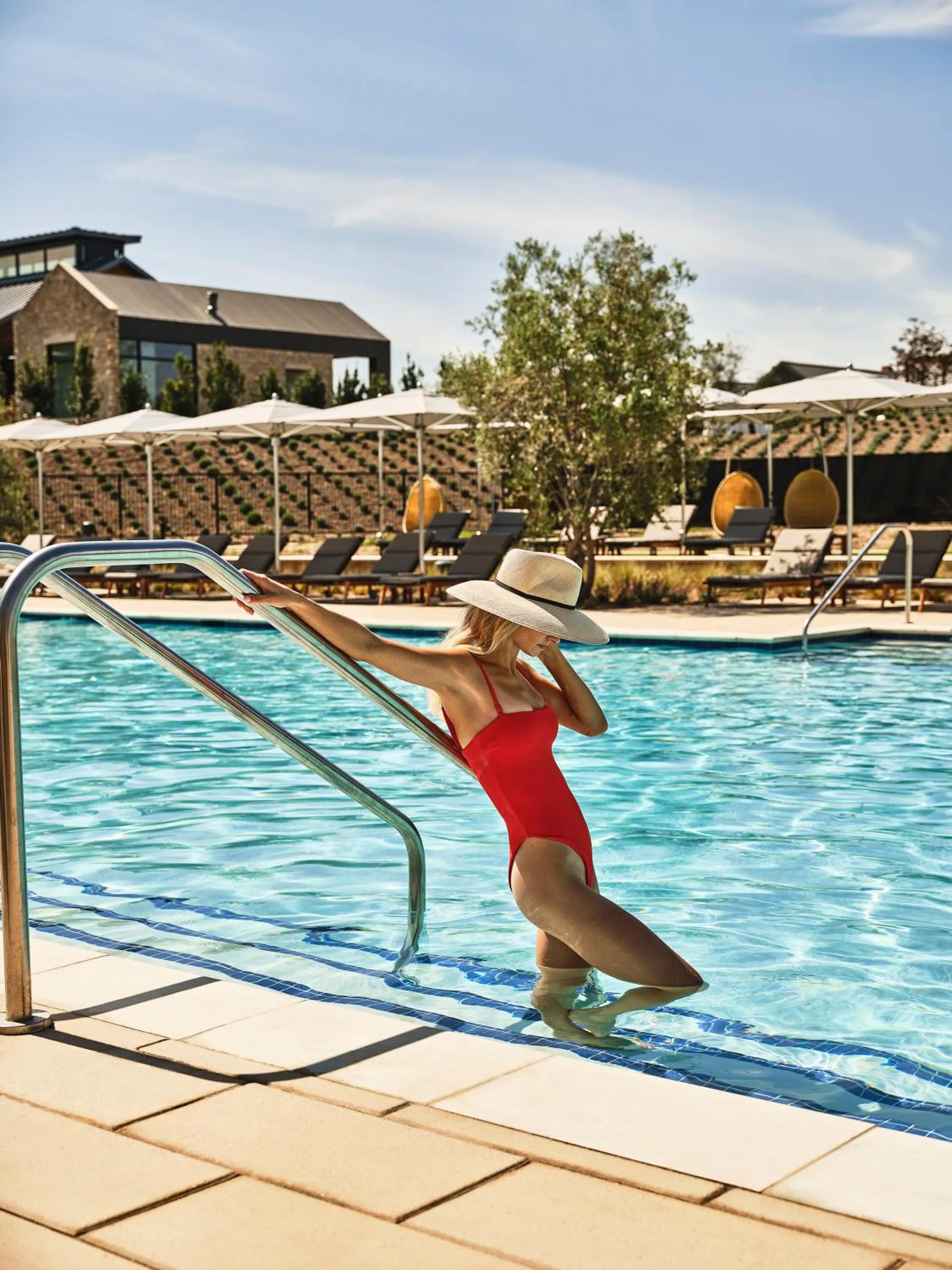 Swimming pool in Stanly Ranch, Auberge Collection