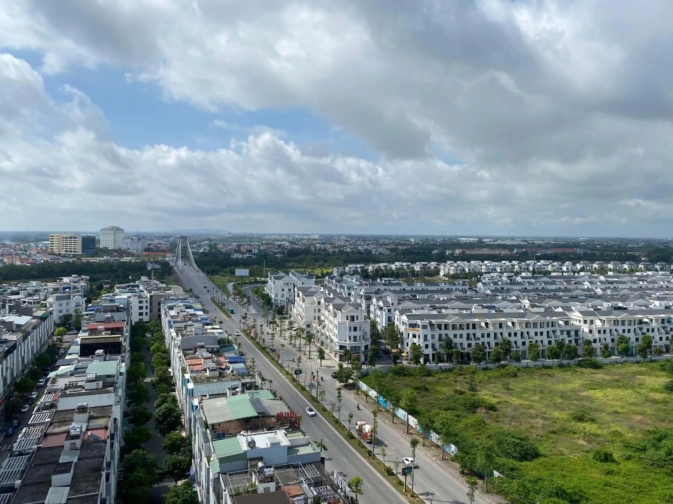 City view in Roygent Parks Hai Phong