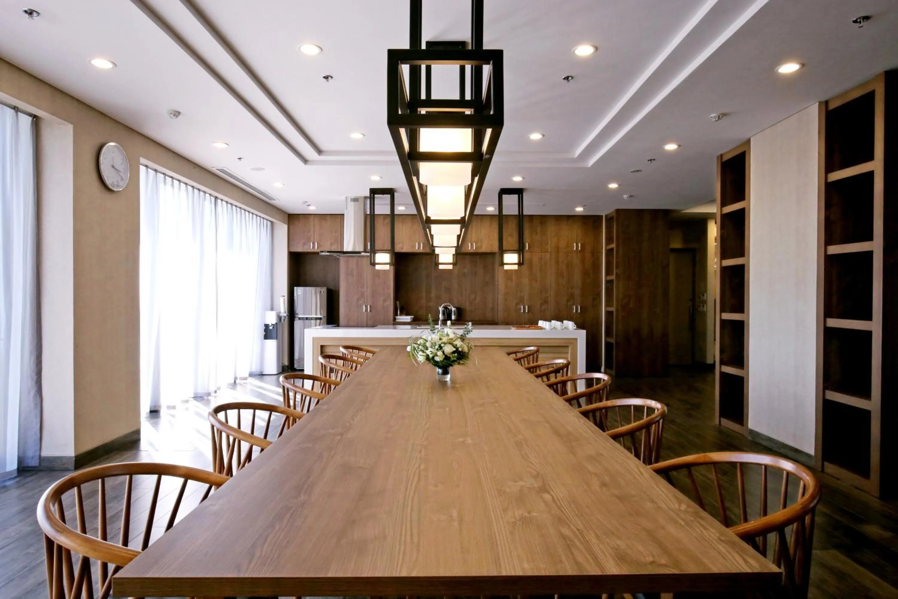 Communal lounge/ TV room in Roygent Parks Hai Phong