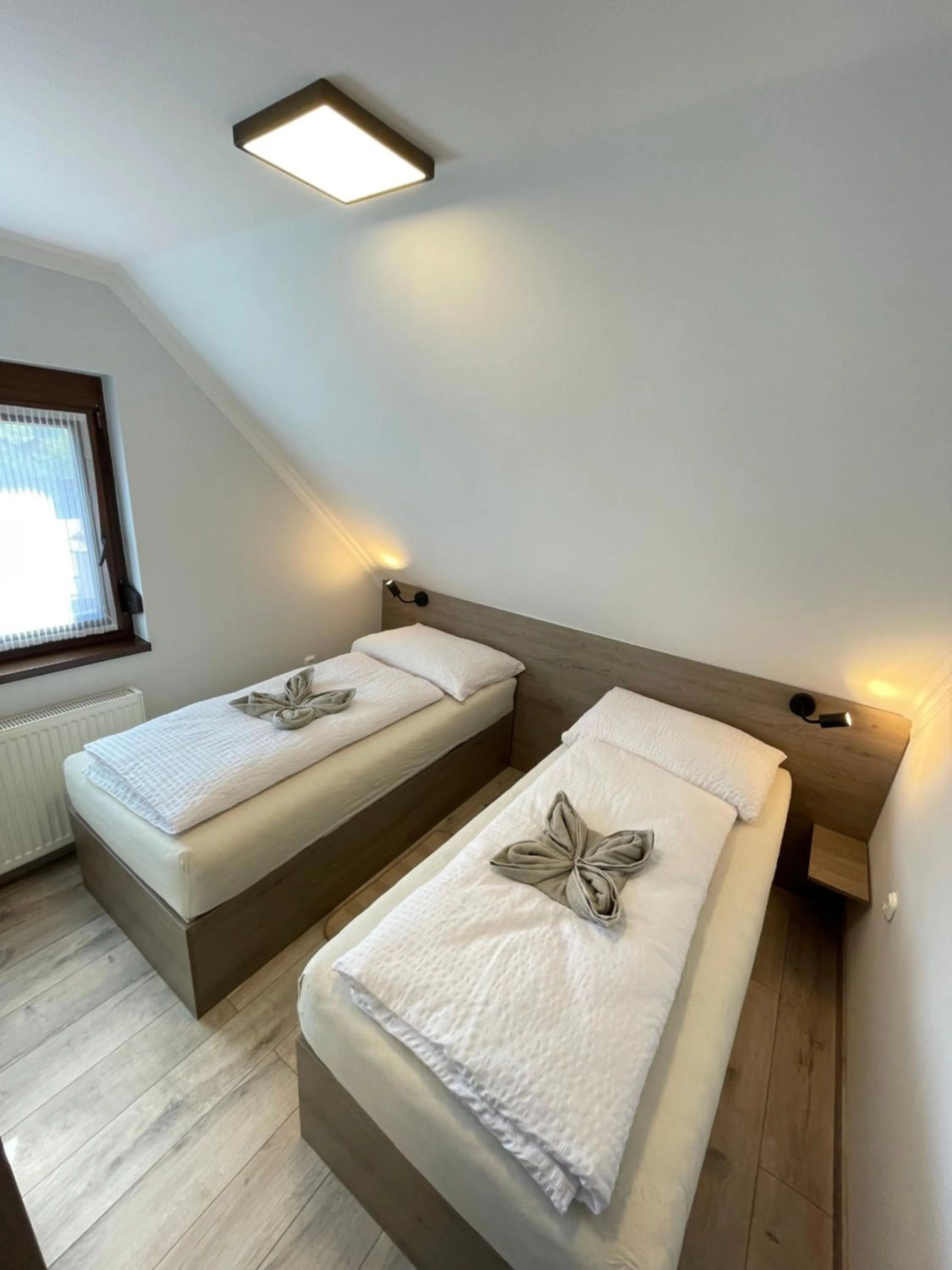 Bed in Kukorica Csárda Apartman