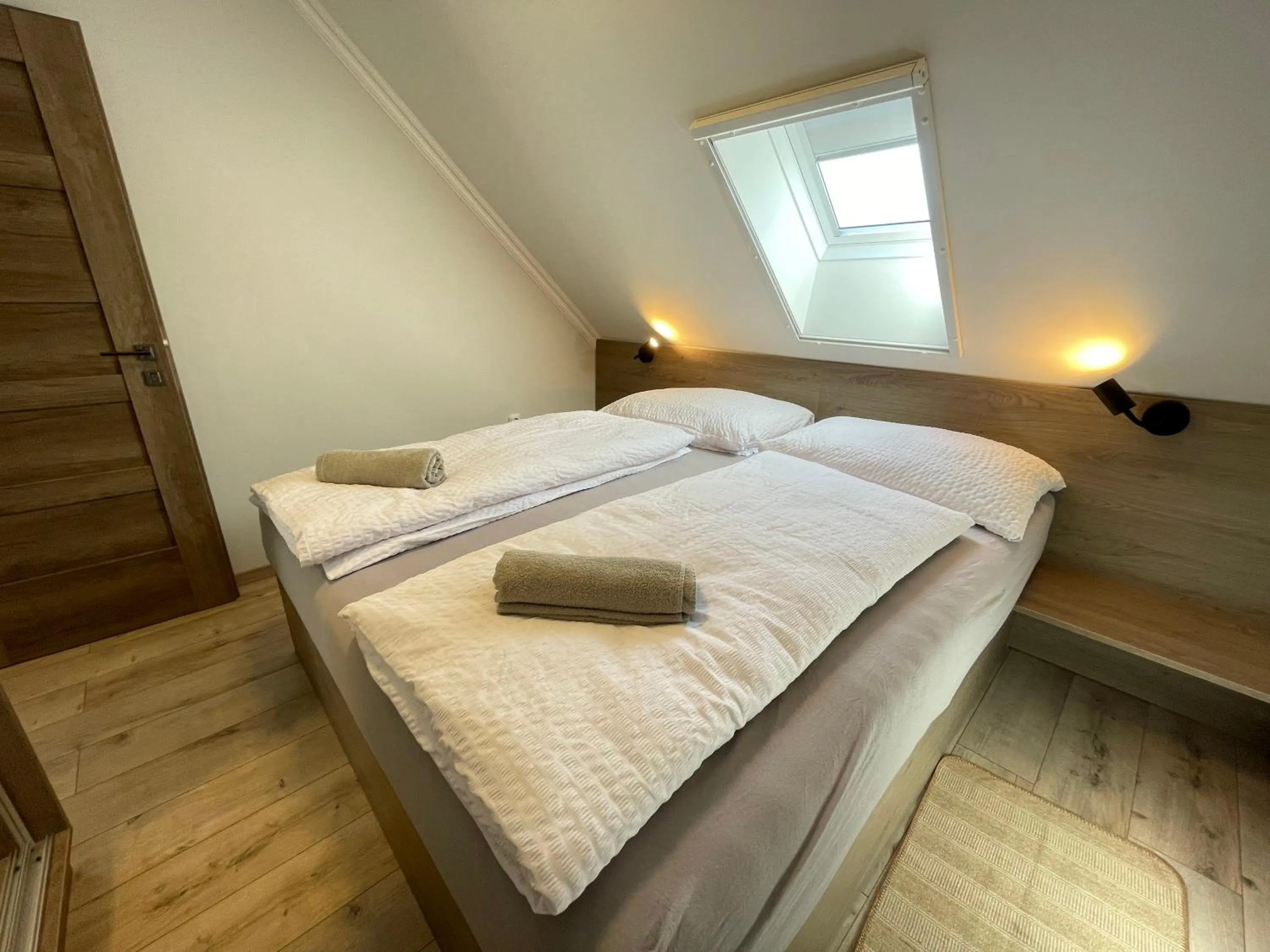 Bed in Kukorica Csárda Apartman