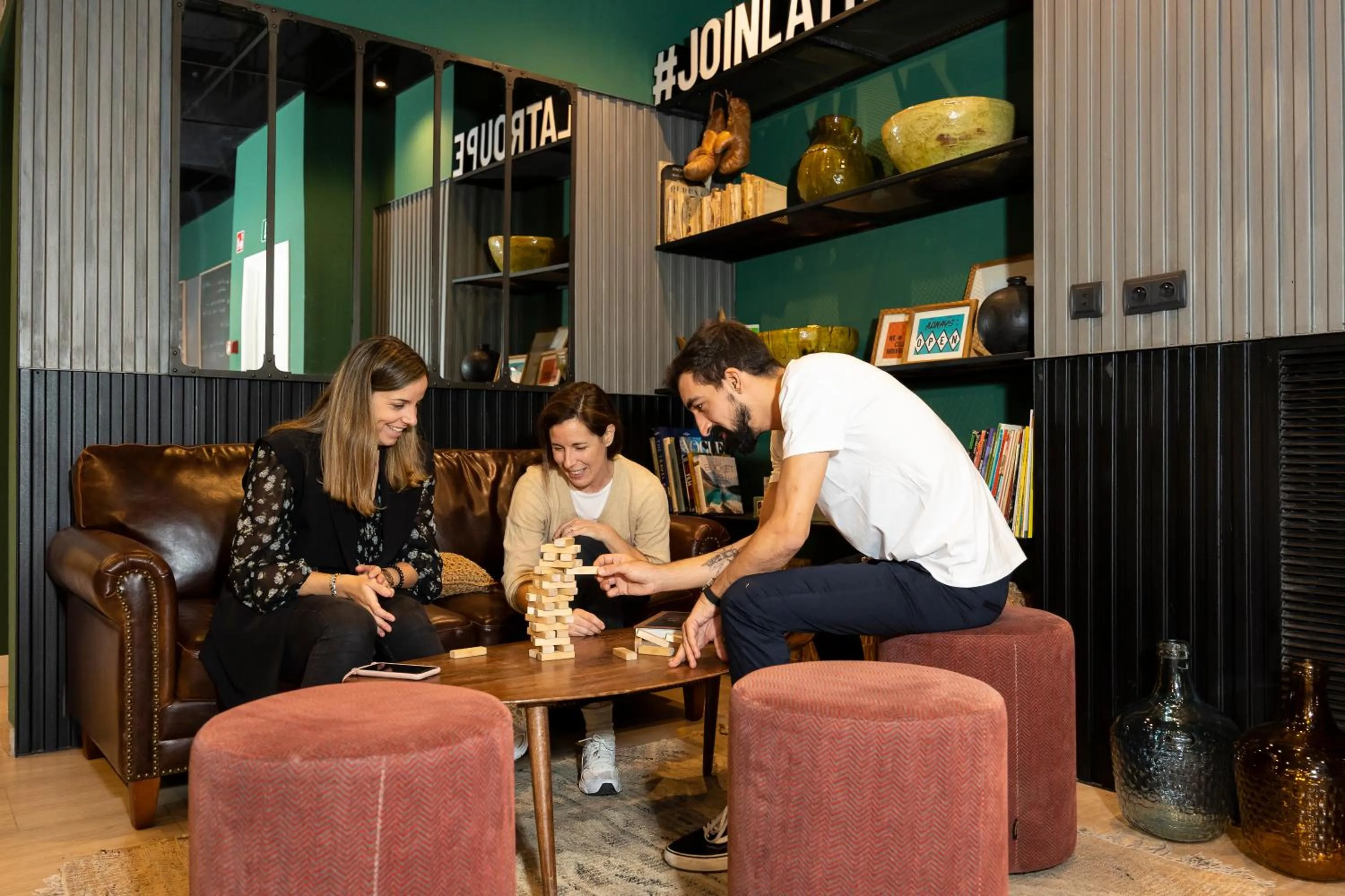 People in LATROUPE Grand Place Hostel