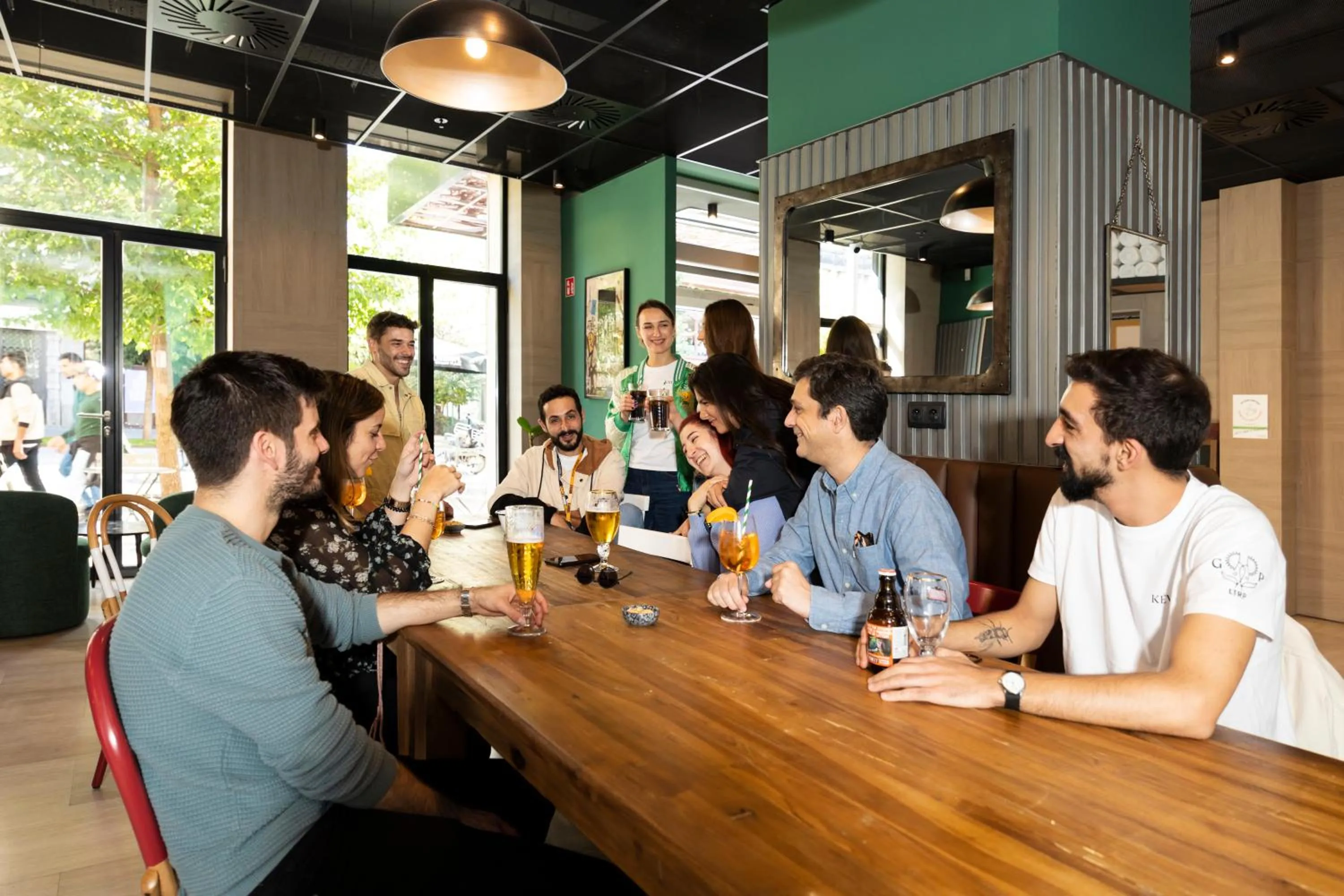 People in LATROUPE Grand Place Hostel