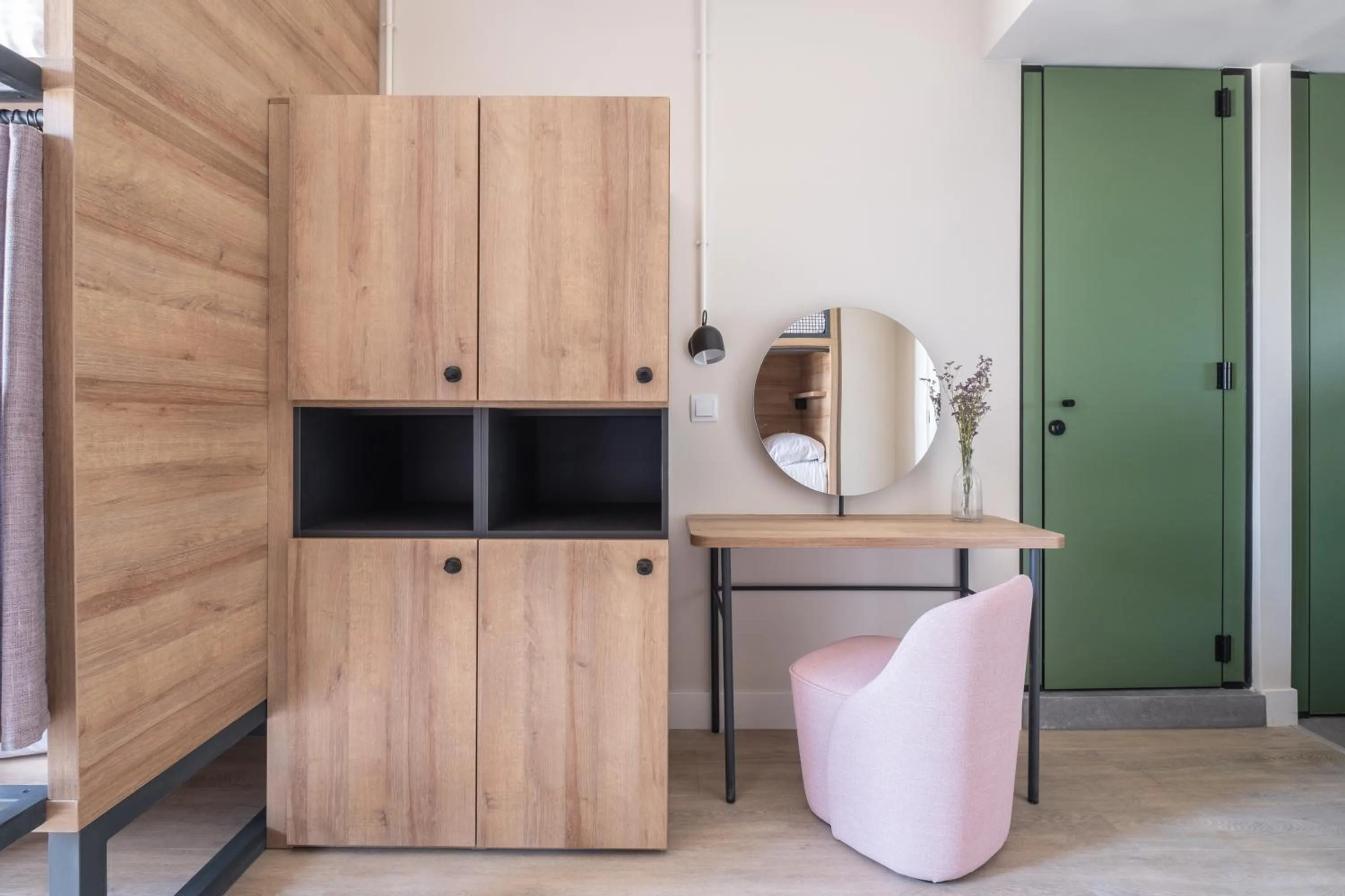 Bedroom in LATROUPE Grand Place Hostel