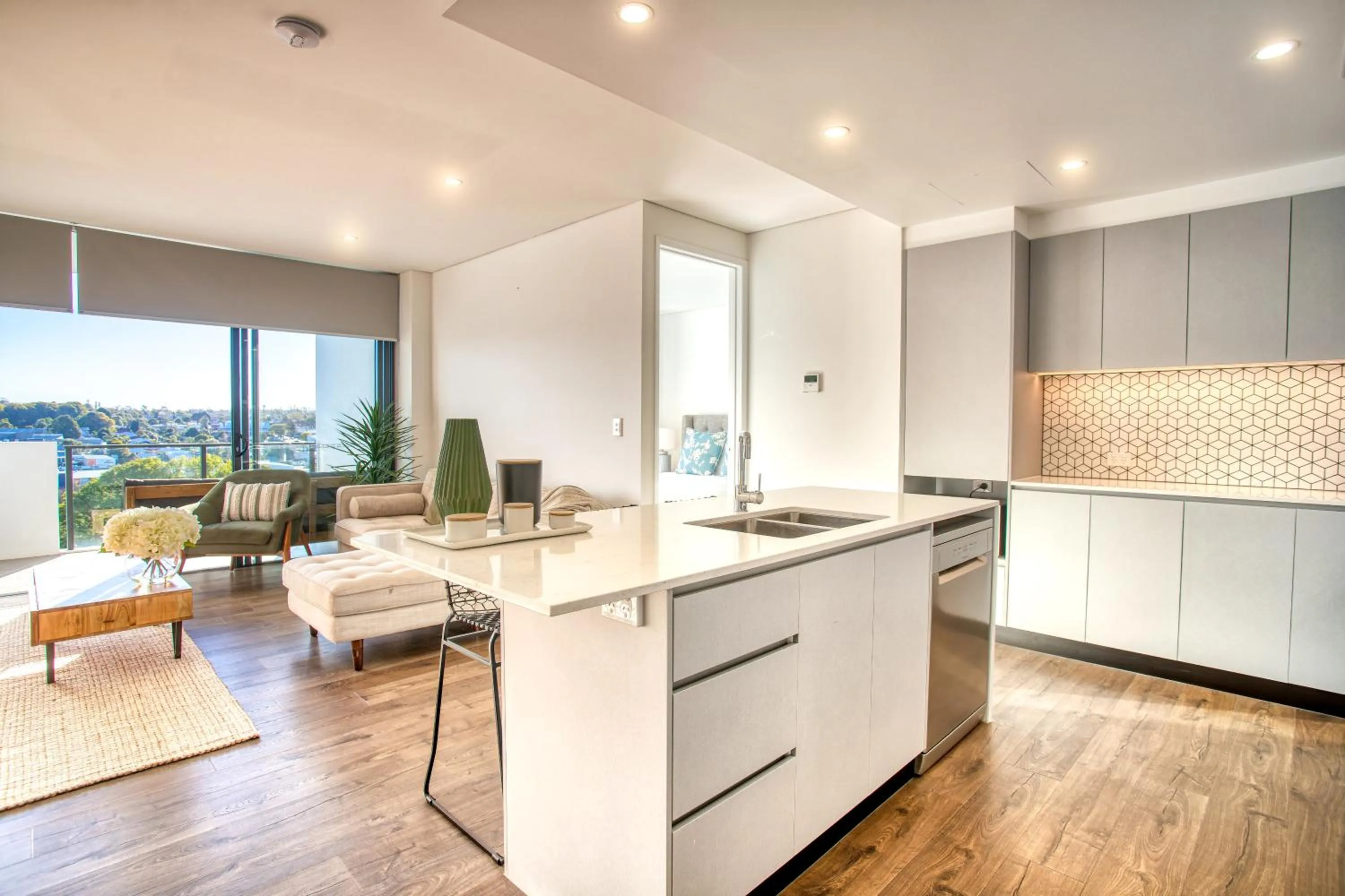 Kitchen or kitchenette in Inspire Boutique Apartments