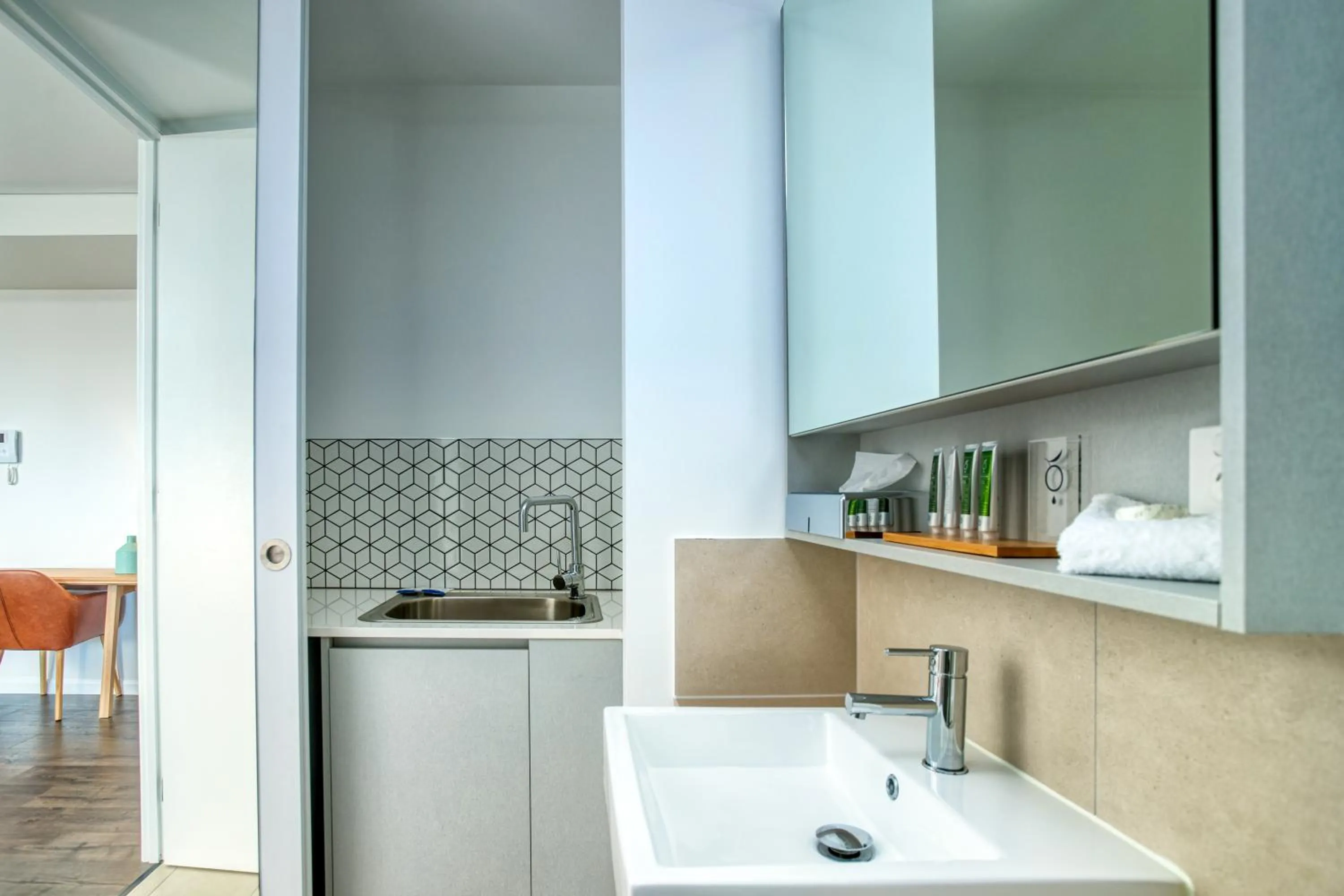 Bathroom in Inspire Boutique Apartments