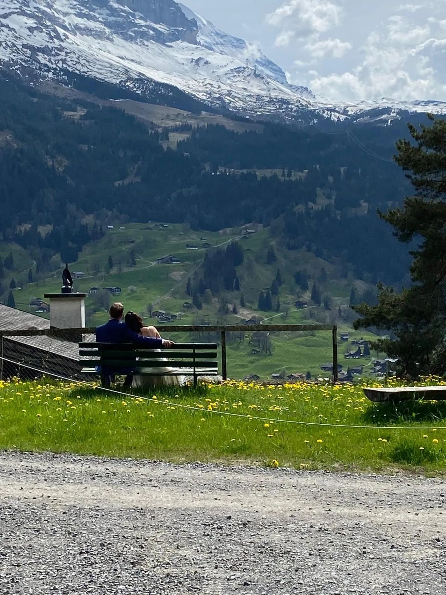 wedding in Eiger View Alpine Lodge