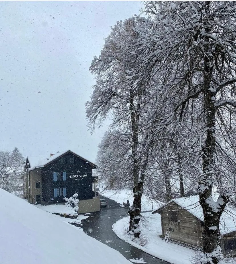 Natural landscape in Eiger View Alpine Lodge