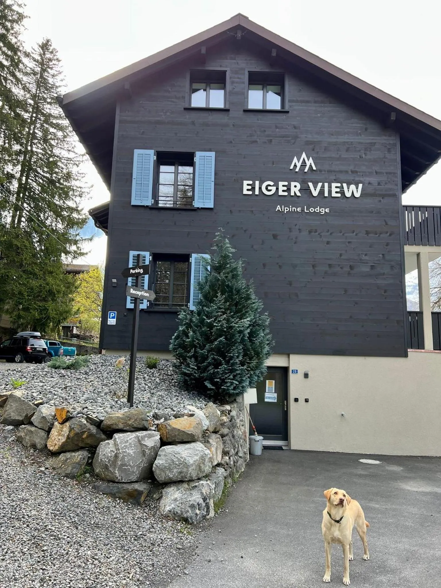 Property building in Eiger View Alpine Lodge