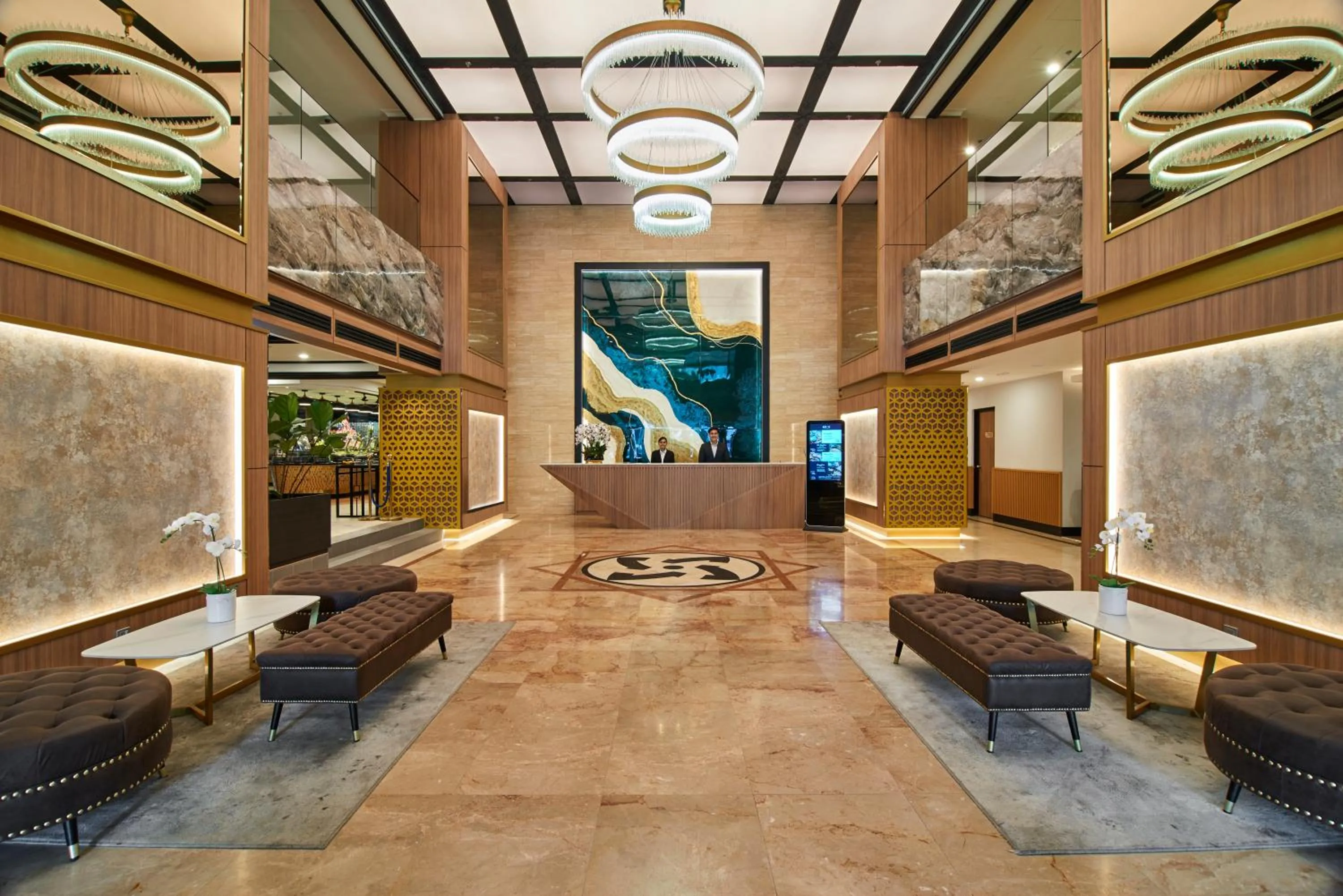 Lobby or reception in IDEAS Kuala Lumpur