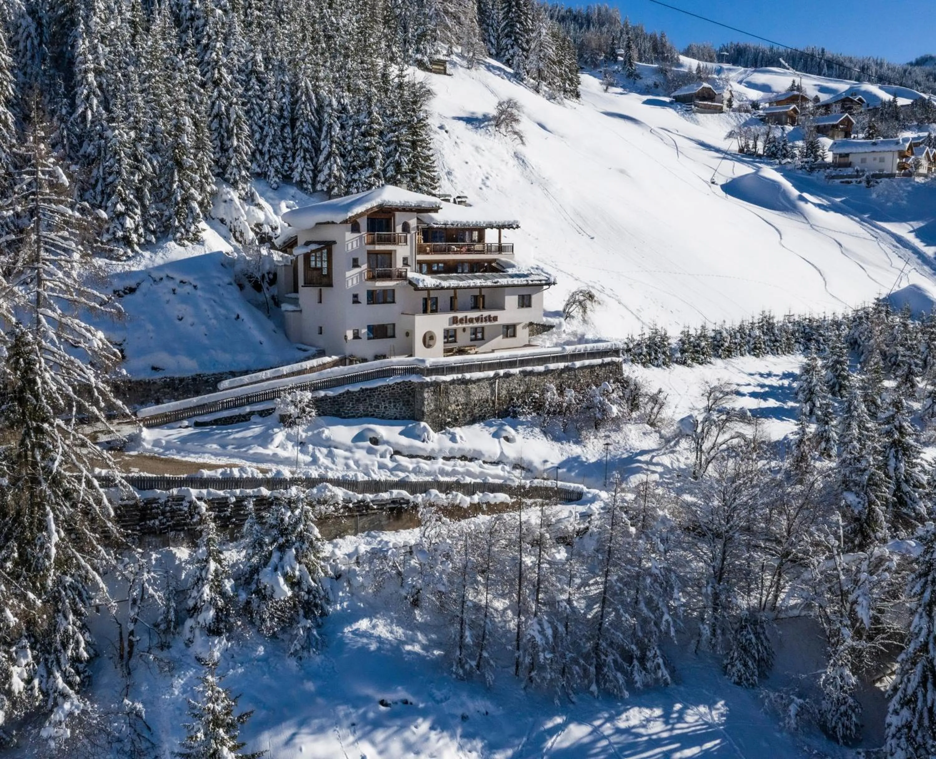 Bird's eye view in Residence Belavista