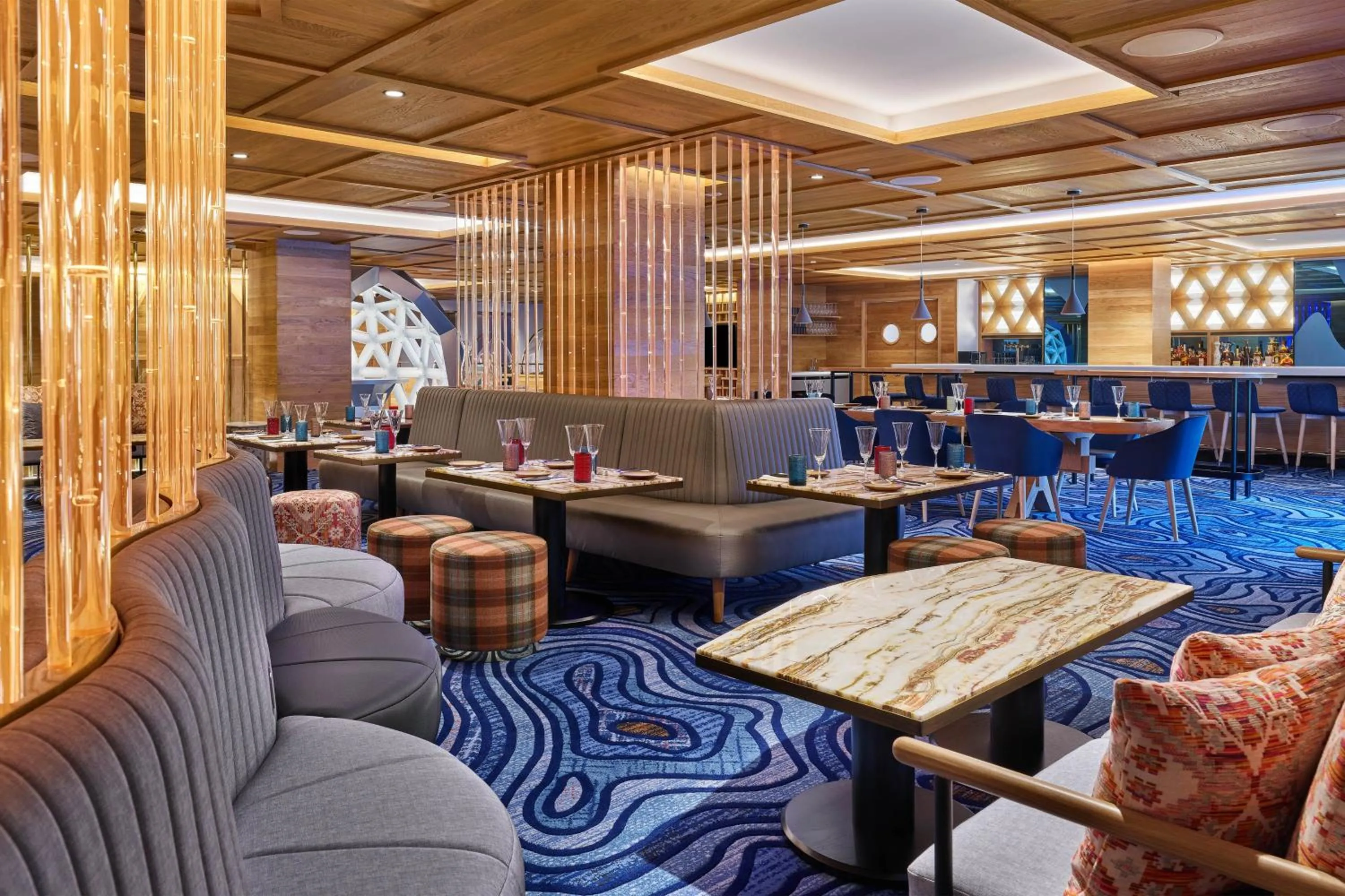 Living room in The Sky Residences at W Aspen